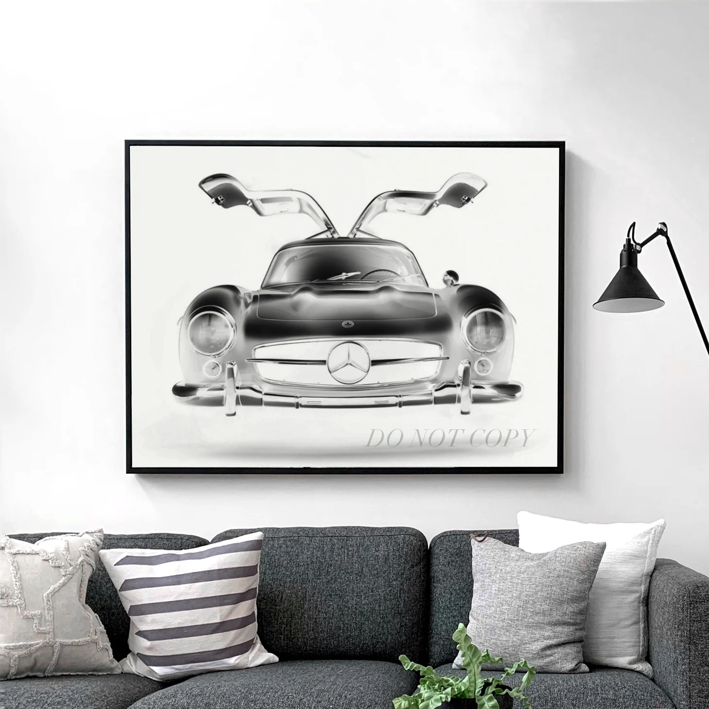 1955 Mercedes Benz 300SL X-Ray - Image 2