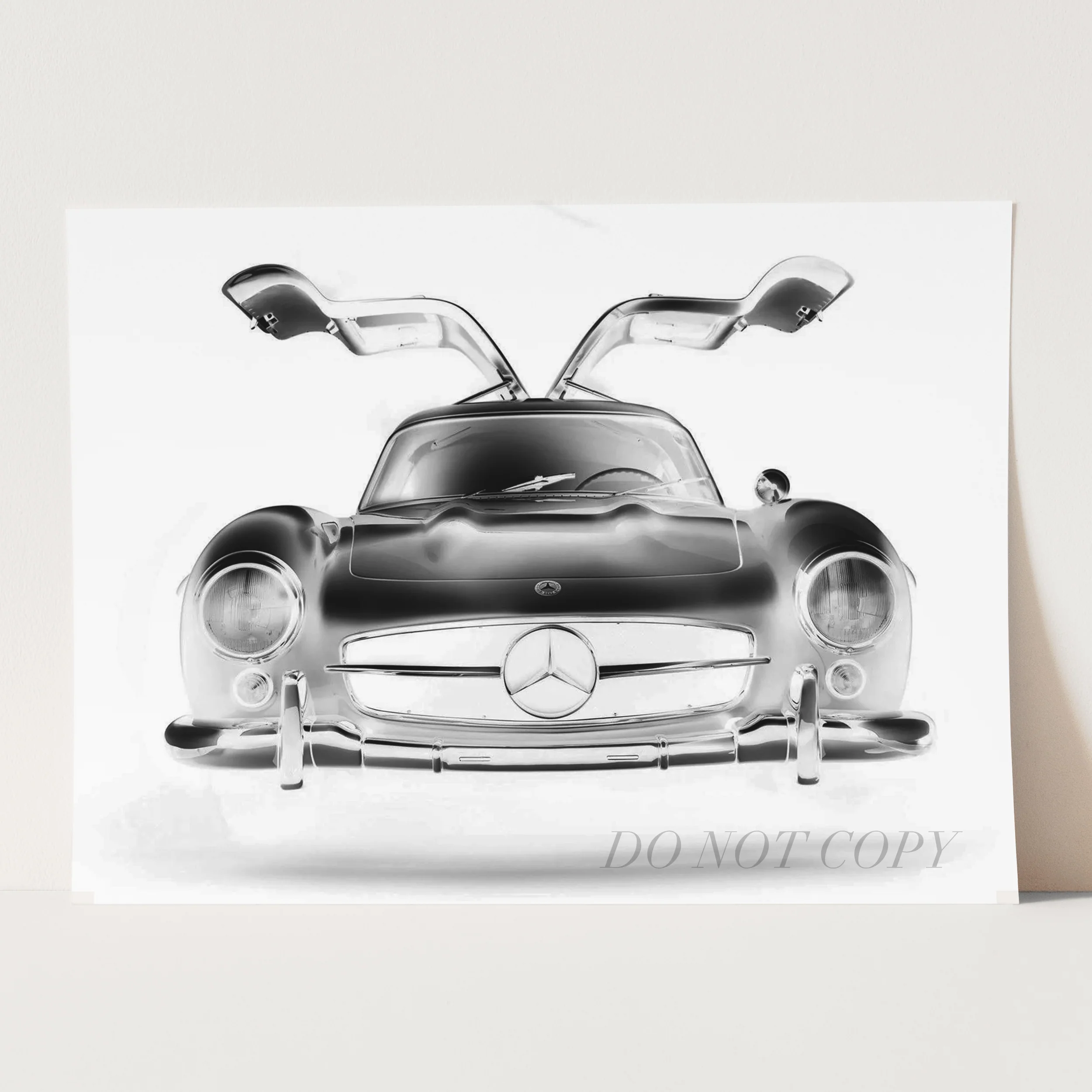1955 Mercedes Benz 300SL X-Ray - Image 3