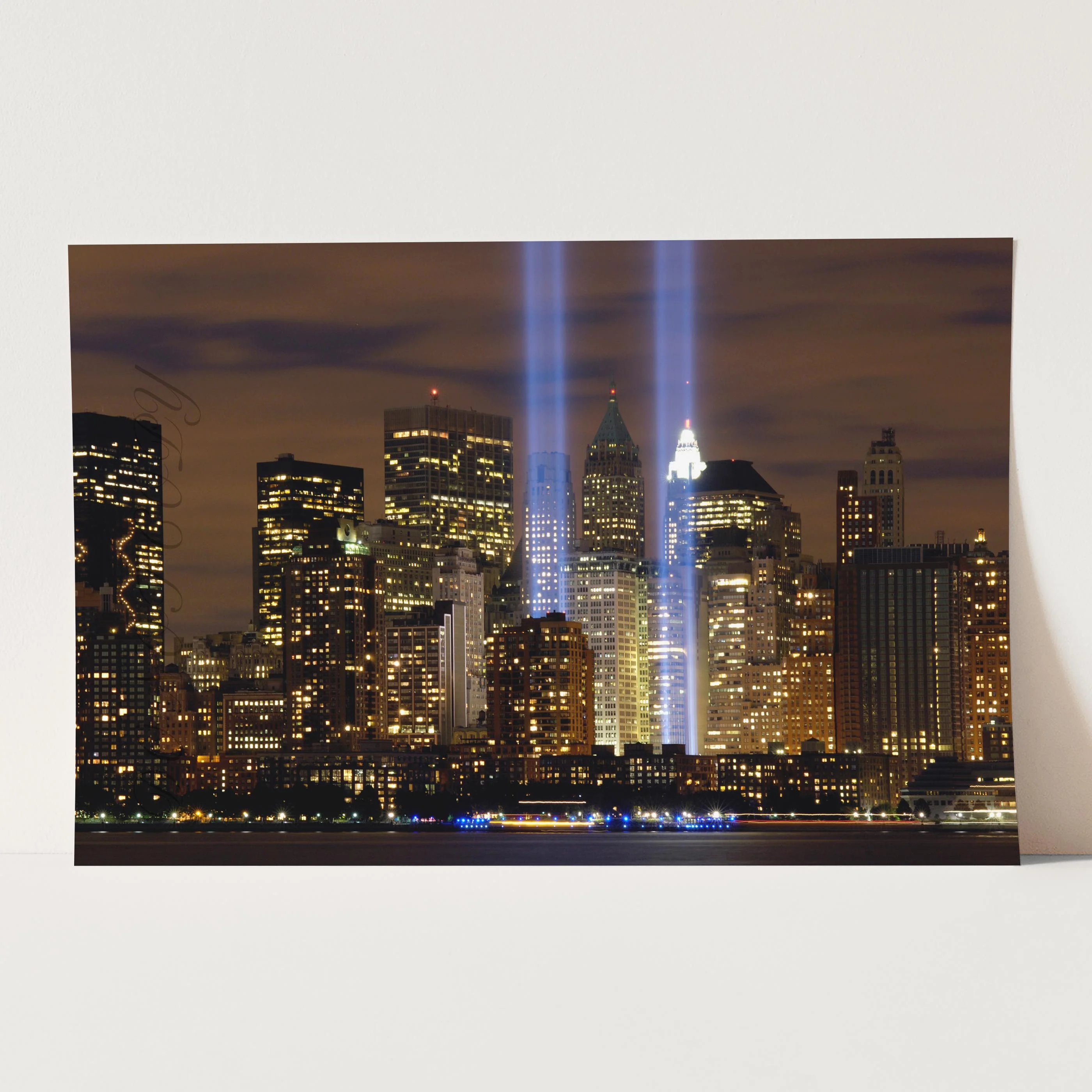 9/11 Memorial Tribute In Light New York City World Trade Center - Image 3
