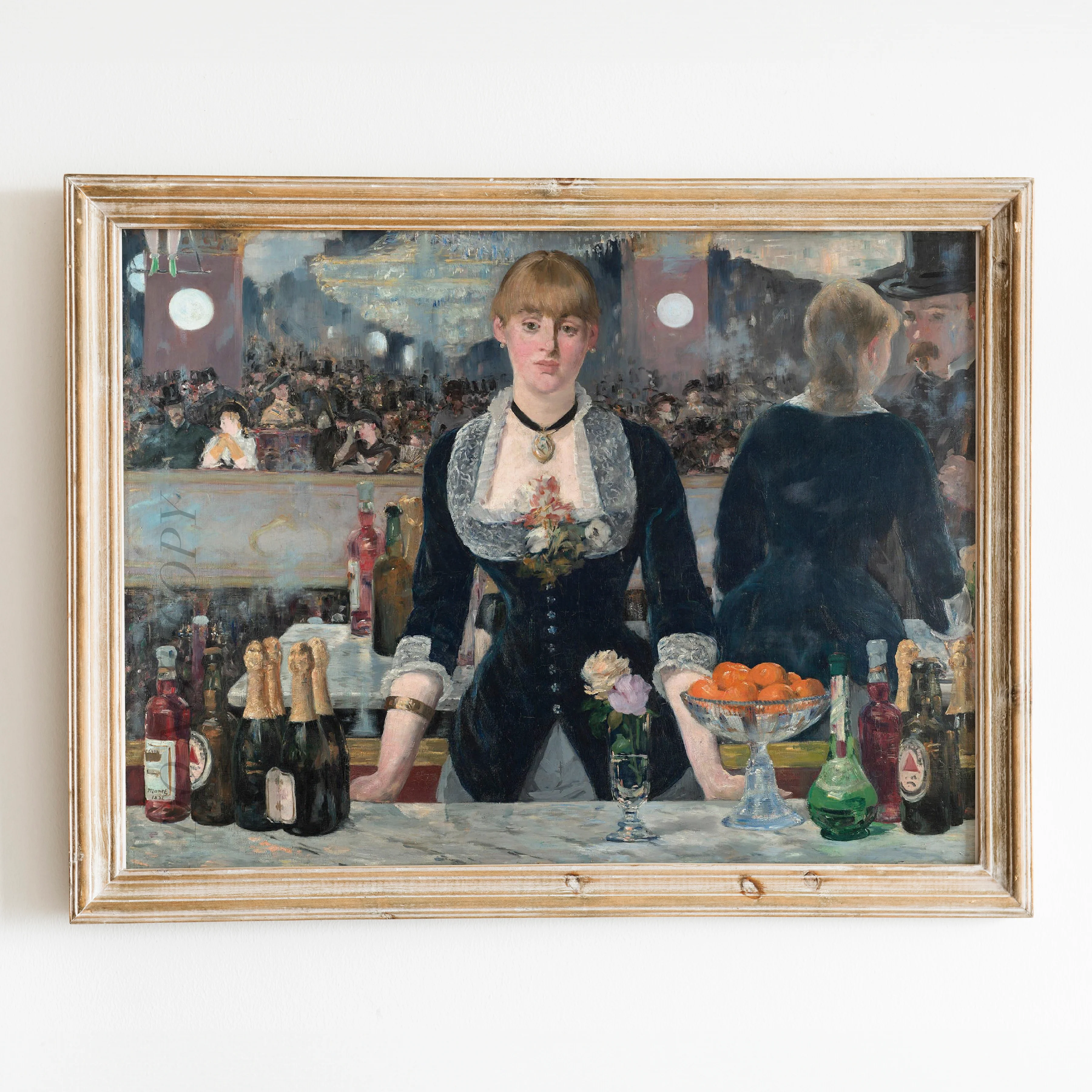 A Bar at the Folies-Bergère (1882) by Édouard Manet