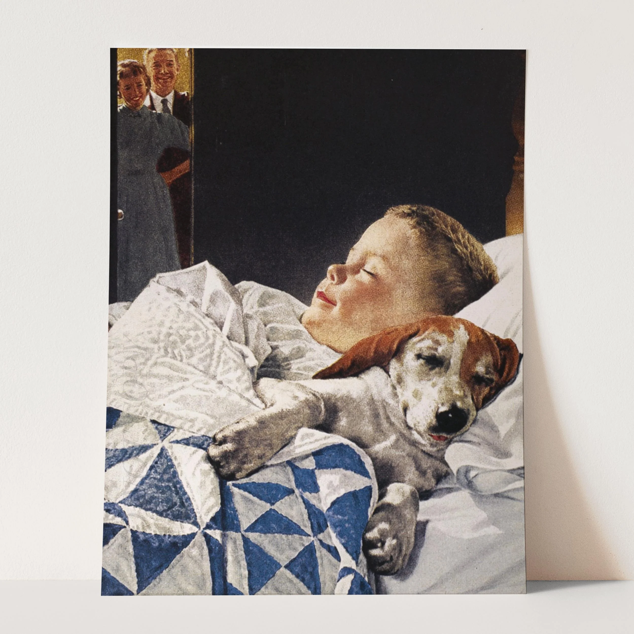 A Boy and His Dog by Norman Rockwell - Image 5