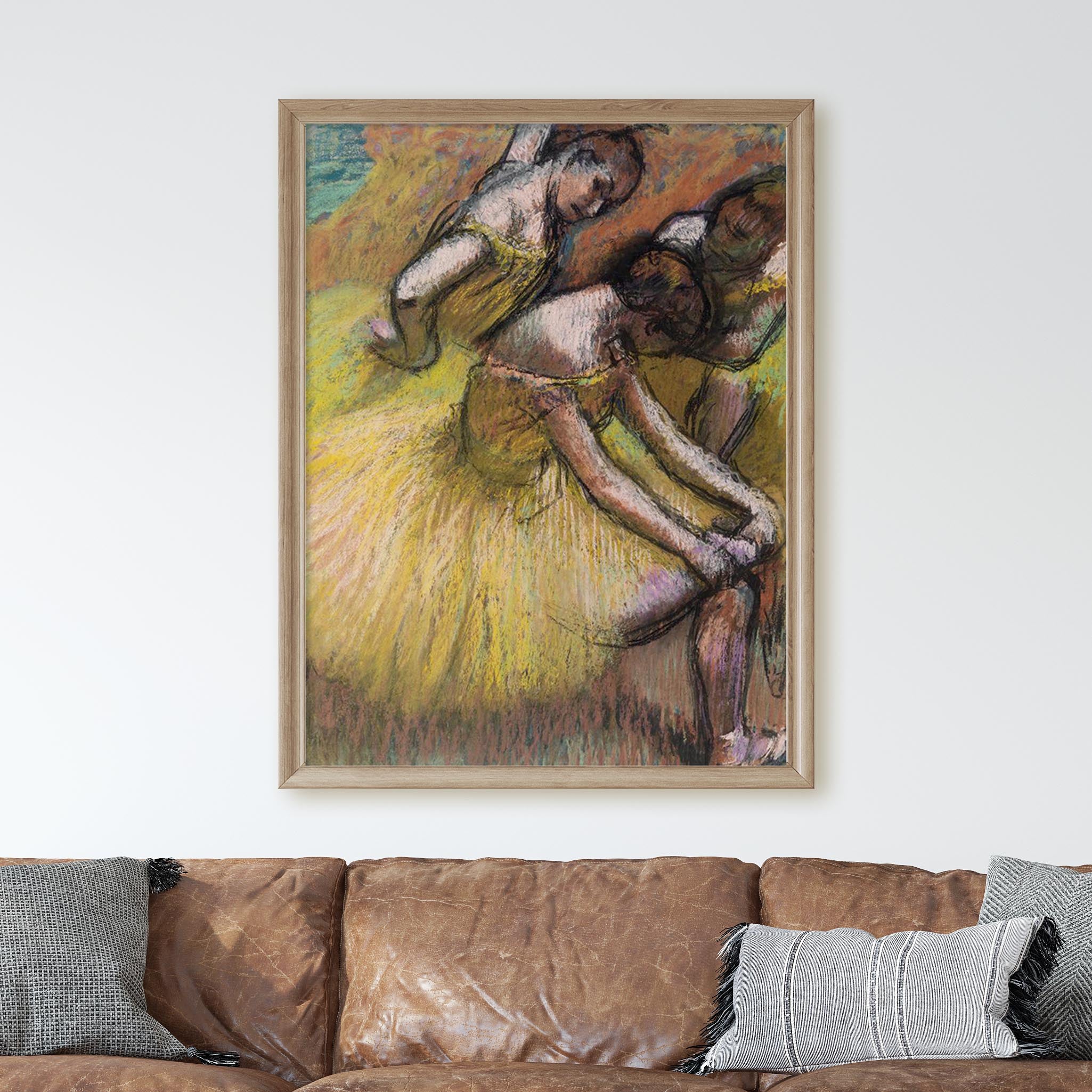 A Group Of Dancers by Edgar Degas - Image 2