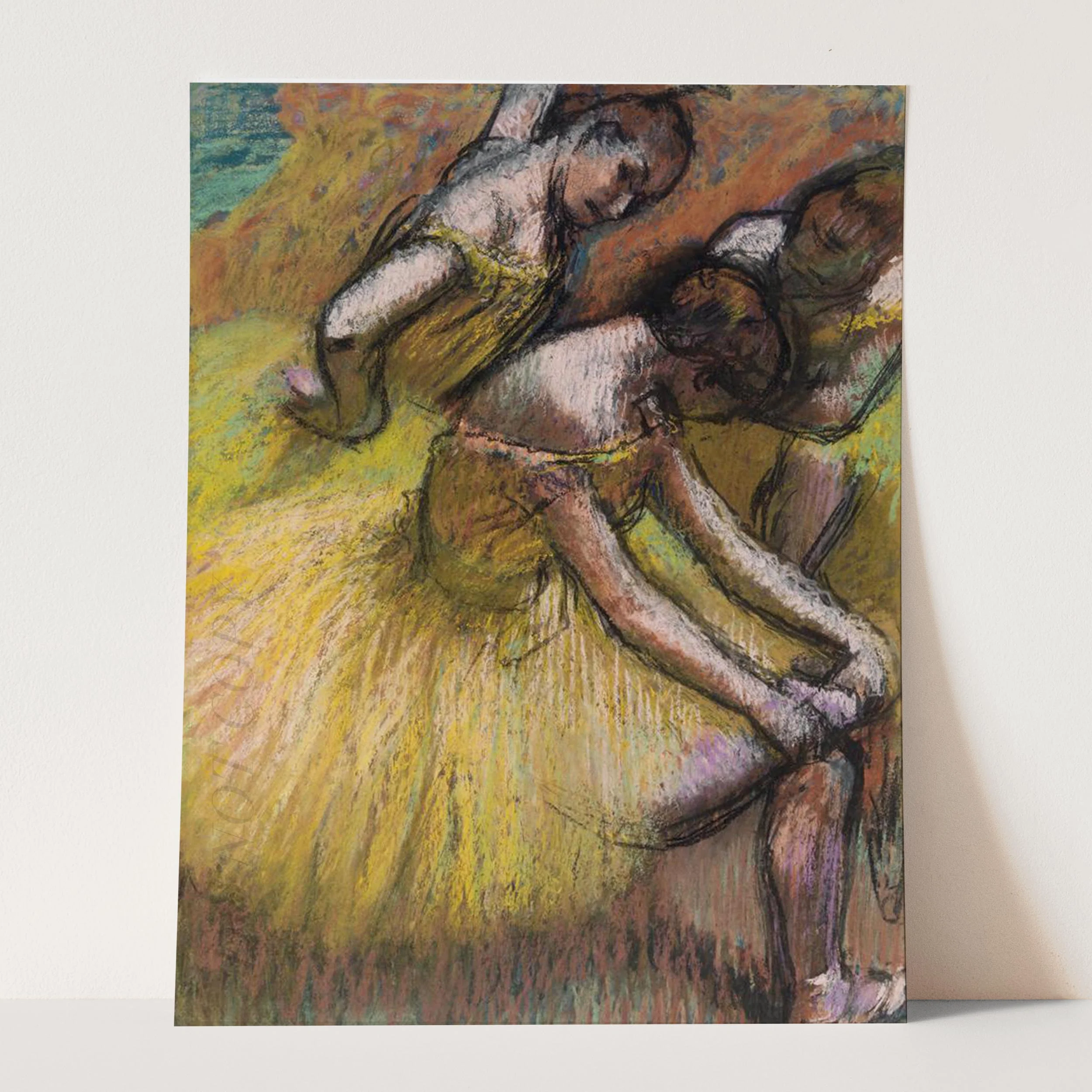 A Group Of Dancers by Edgar Degas - Image 3