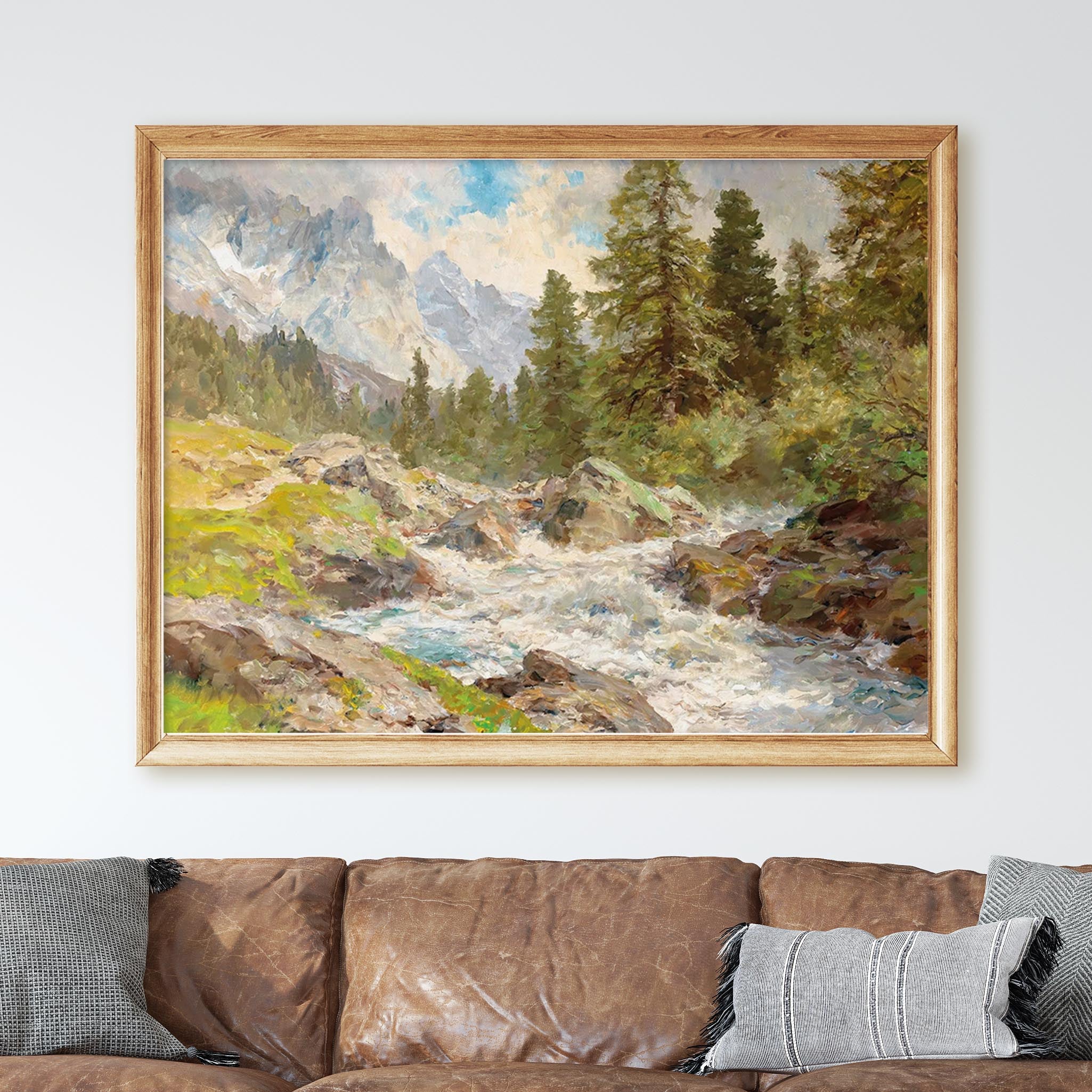 A Swiss Mountain Stream - Image 2