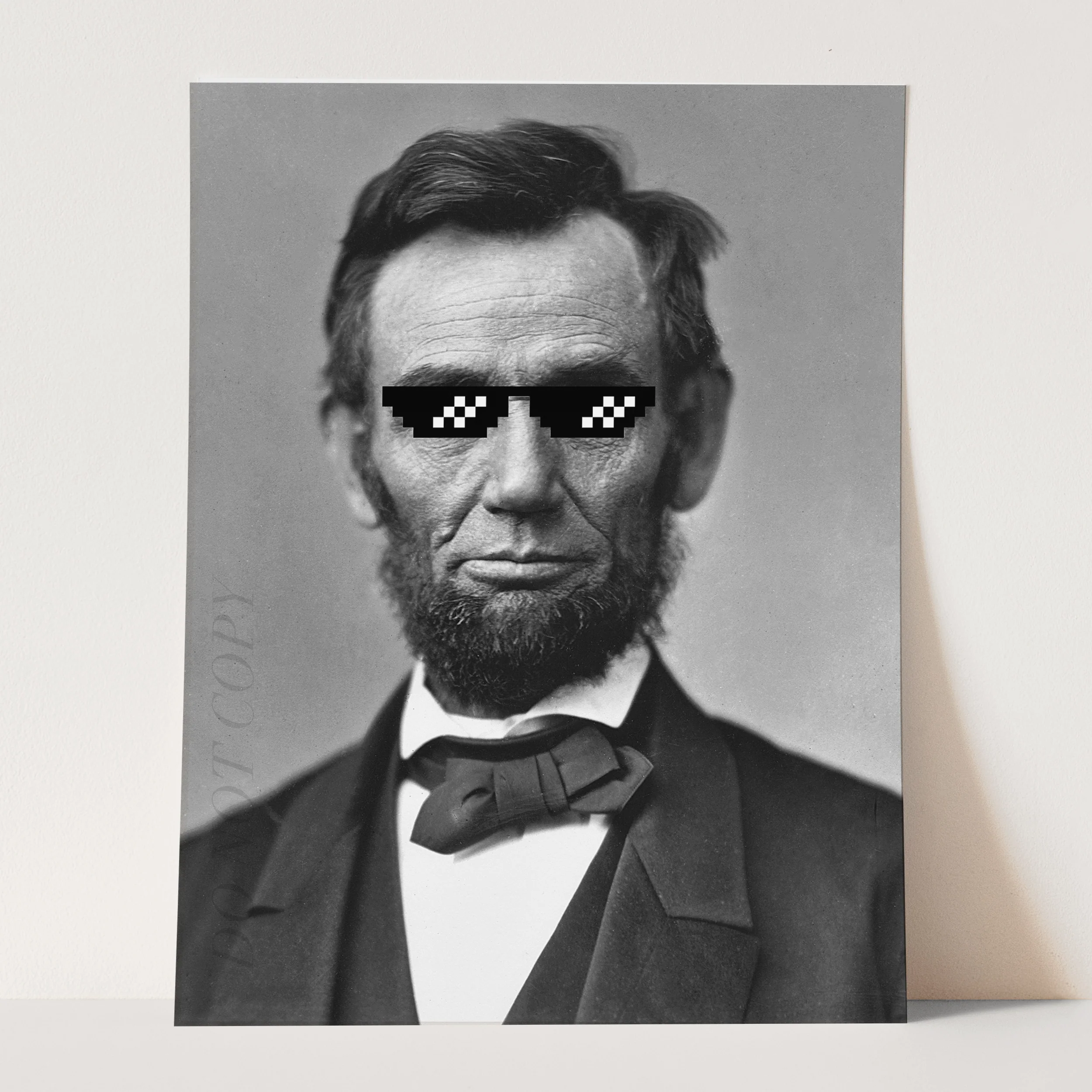 Abraham Lincoln Thug Life Sunglasses - Image 3