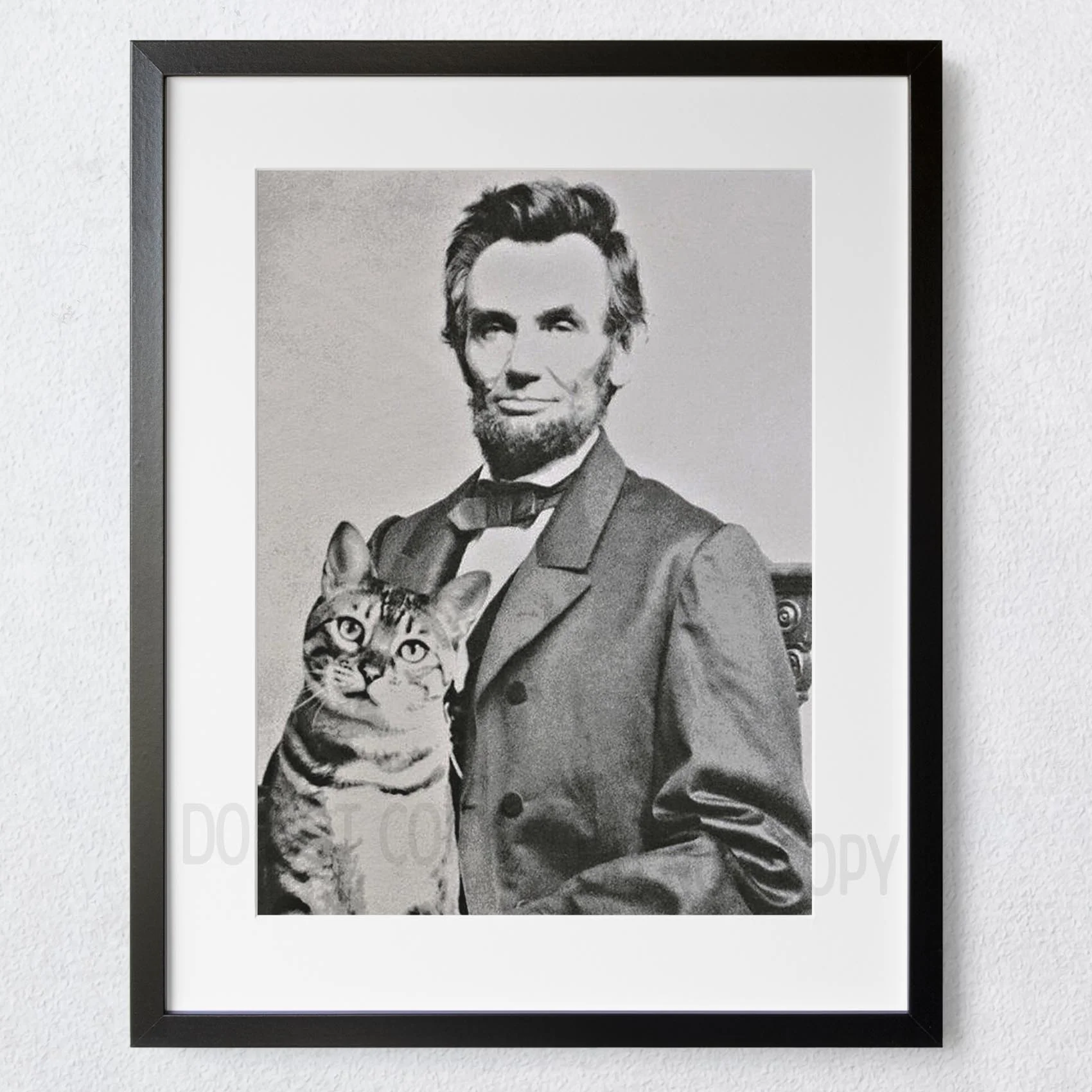 Abraham Lincoln with his cat - Image 5