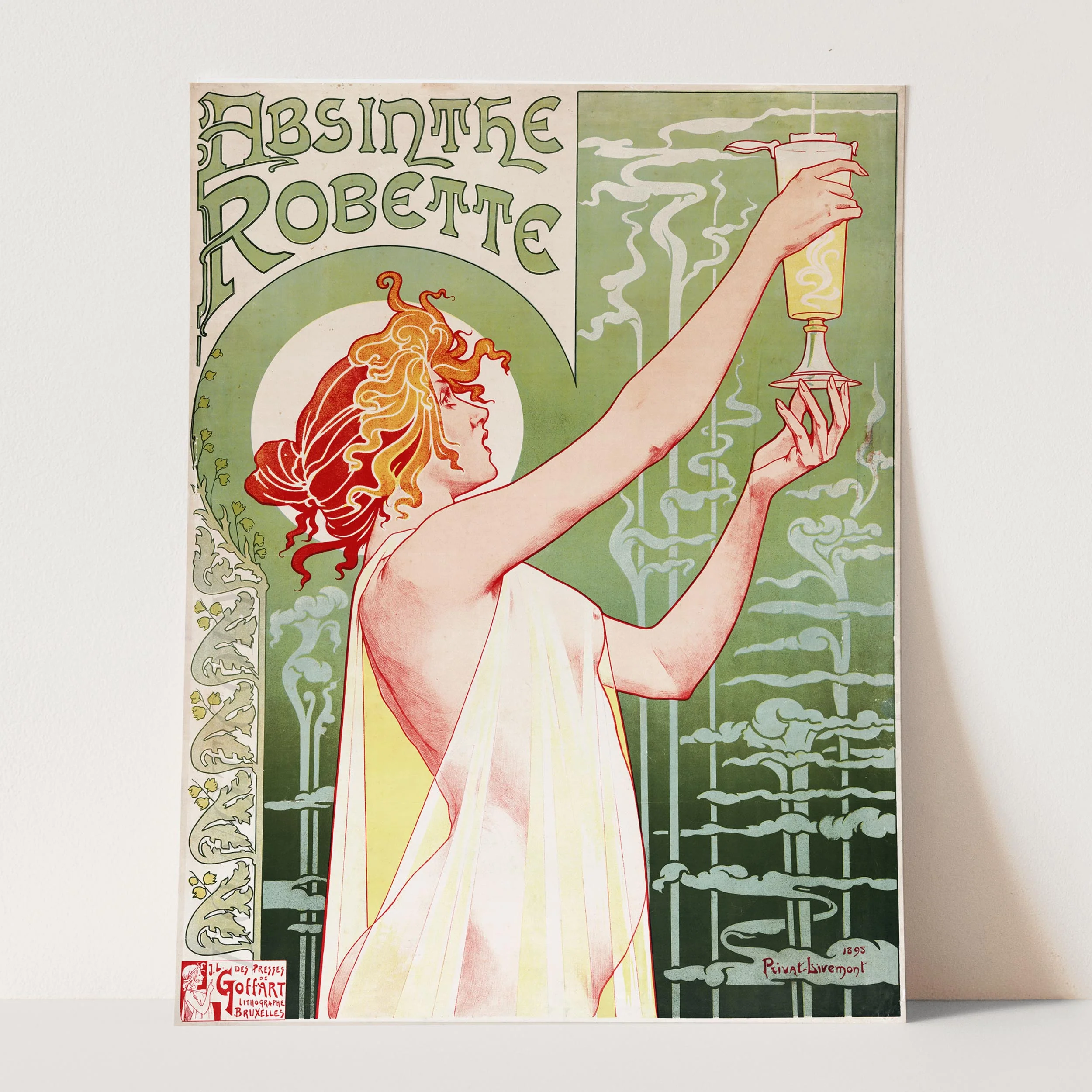 Absinthe Robette Privat-Livemont 1896 - Image 3