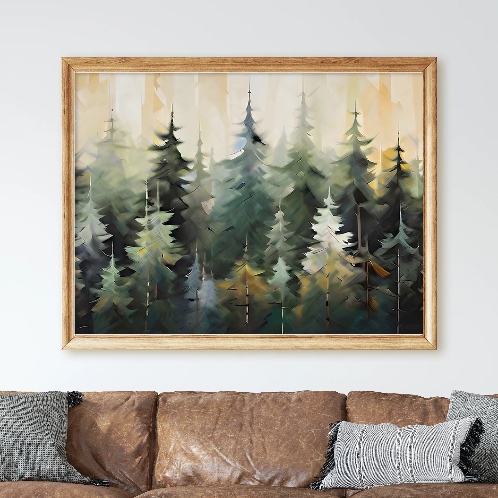 Abstract Pine Forest - Image 2