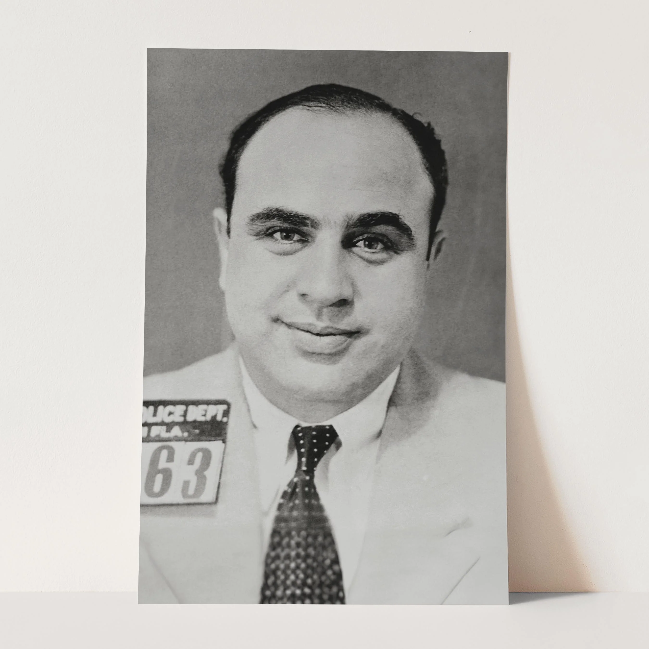 Al Capone Prison Mug Shot - Image 3