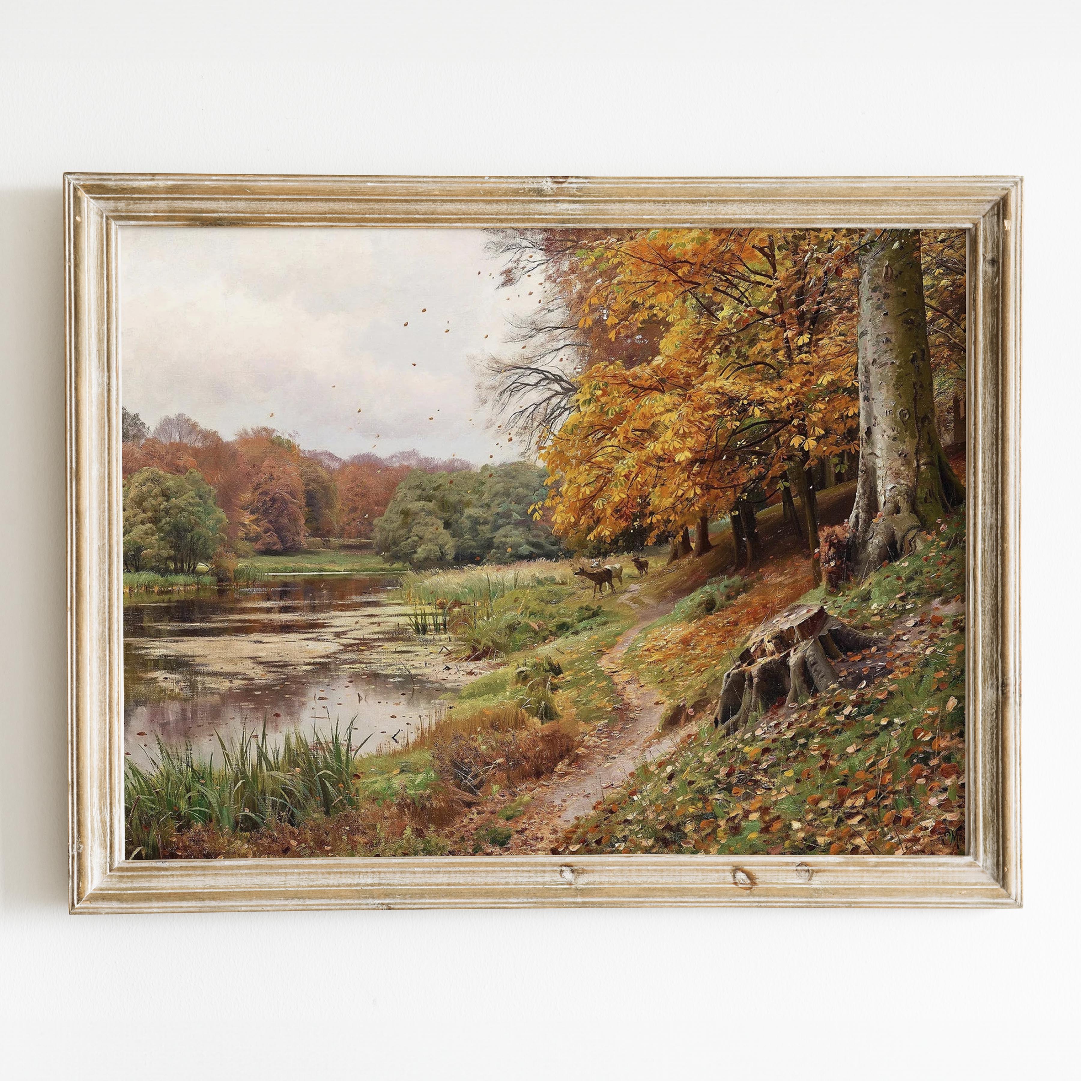 An Autumn Day in the Forest 1918