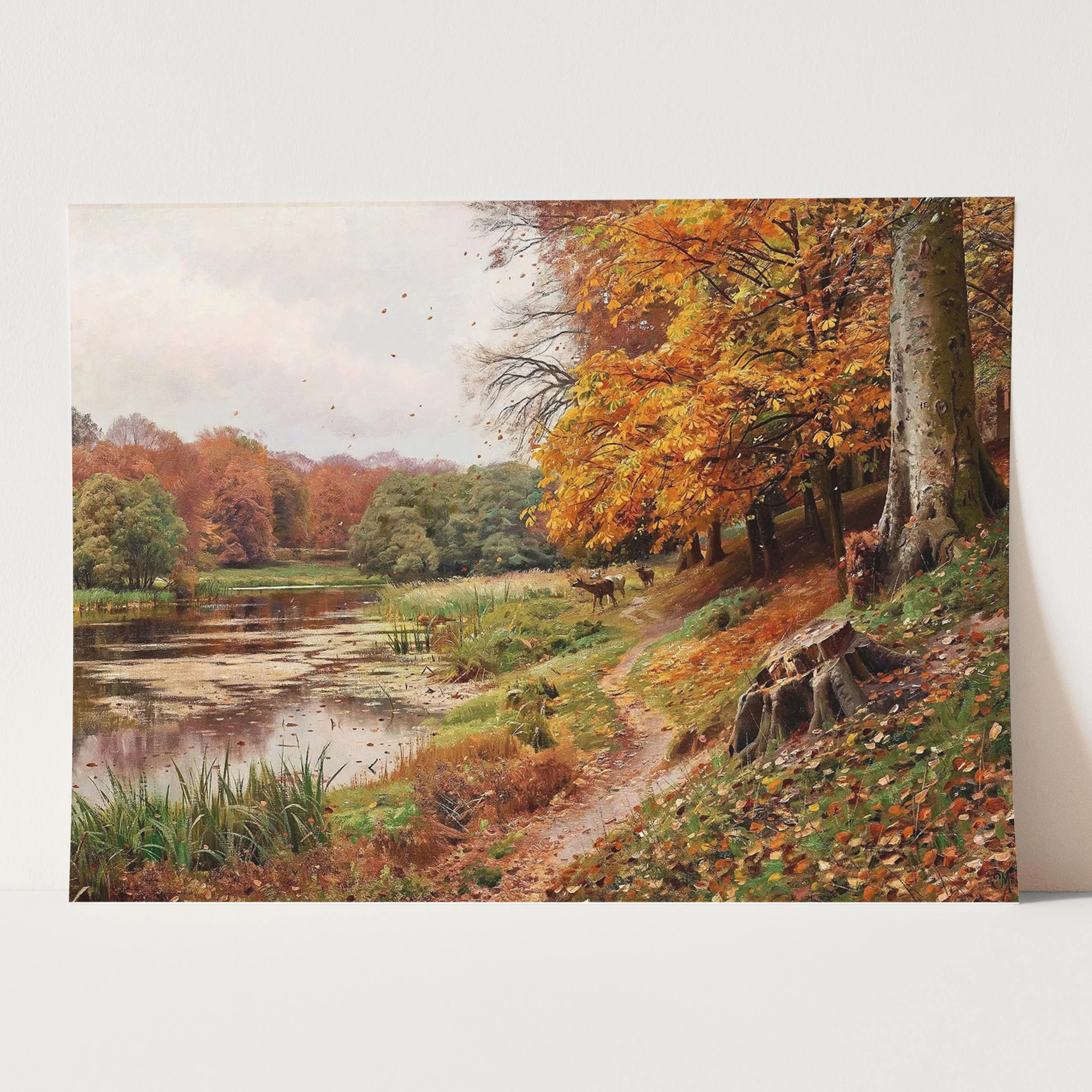 An Autumn Day in the Forest 1918 - Image 3