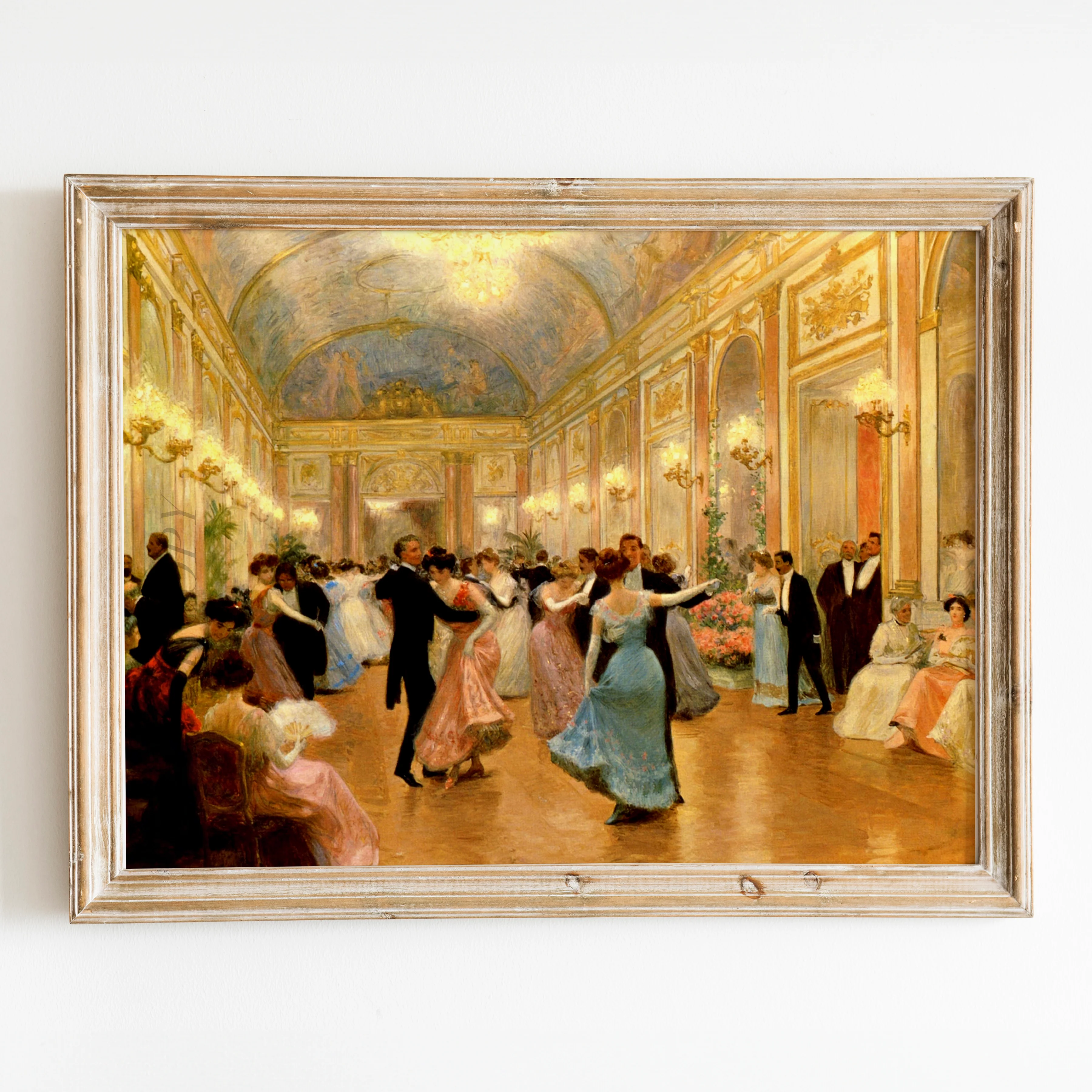 An Elegant Evening 1890