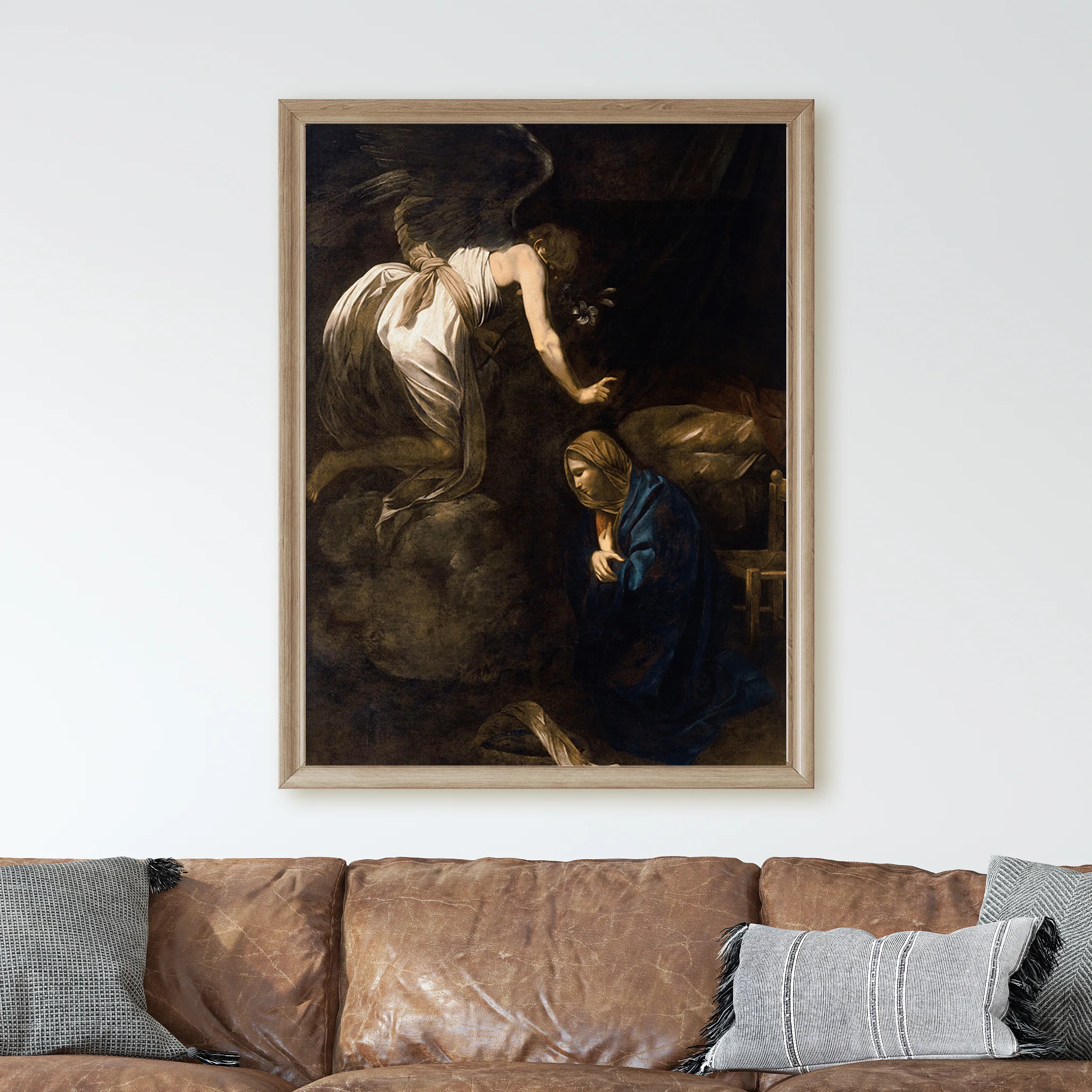 Annunciation (1608) by Caravaggio - Image 2