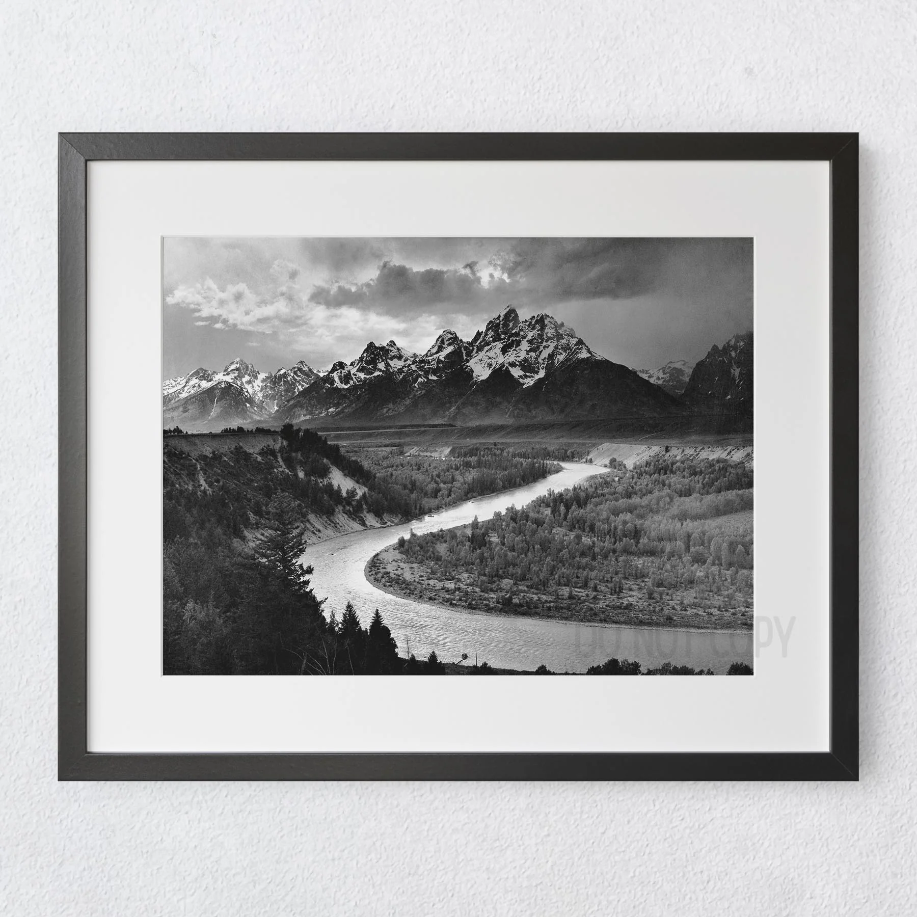 Ansel Adams The Tetons and the Snake River, Grand Teton National Park - Image 5