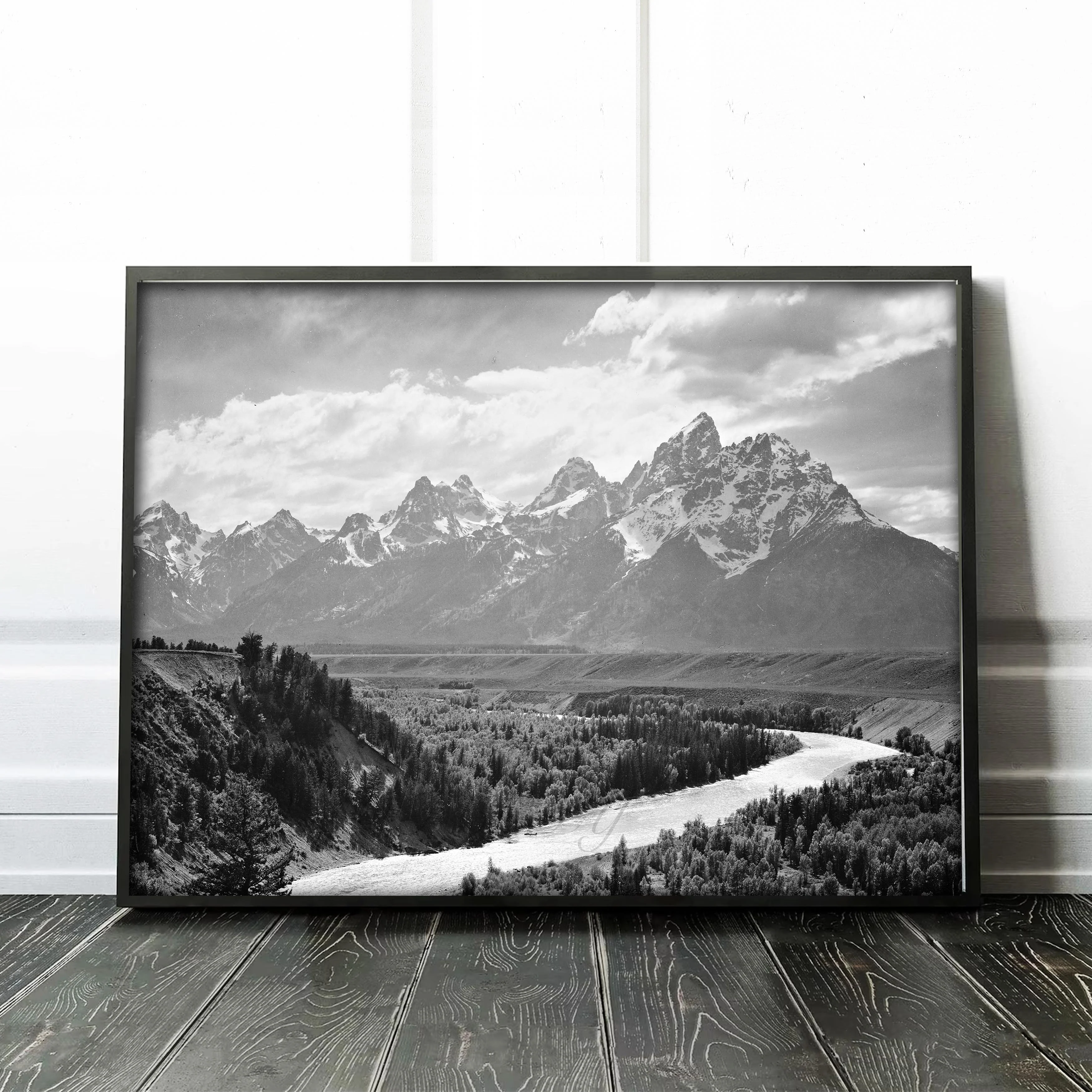 Ansel Adams, The Tetons and the Snake River, Grand Teton National Park - Image 3