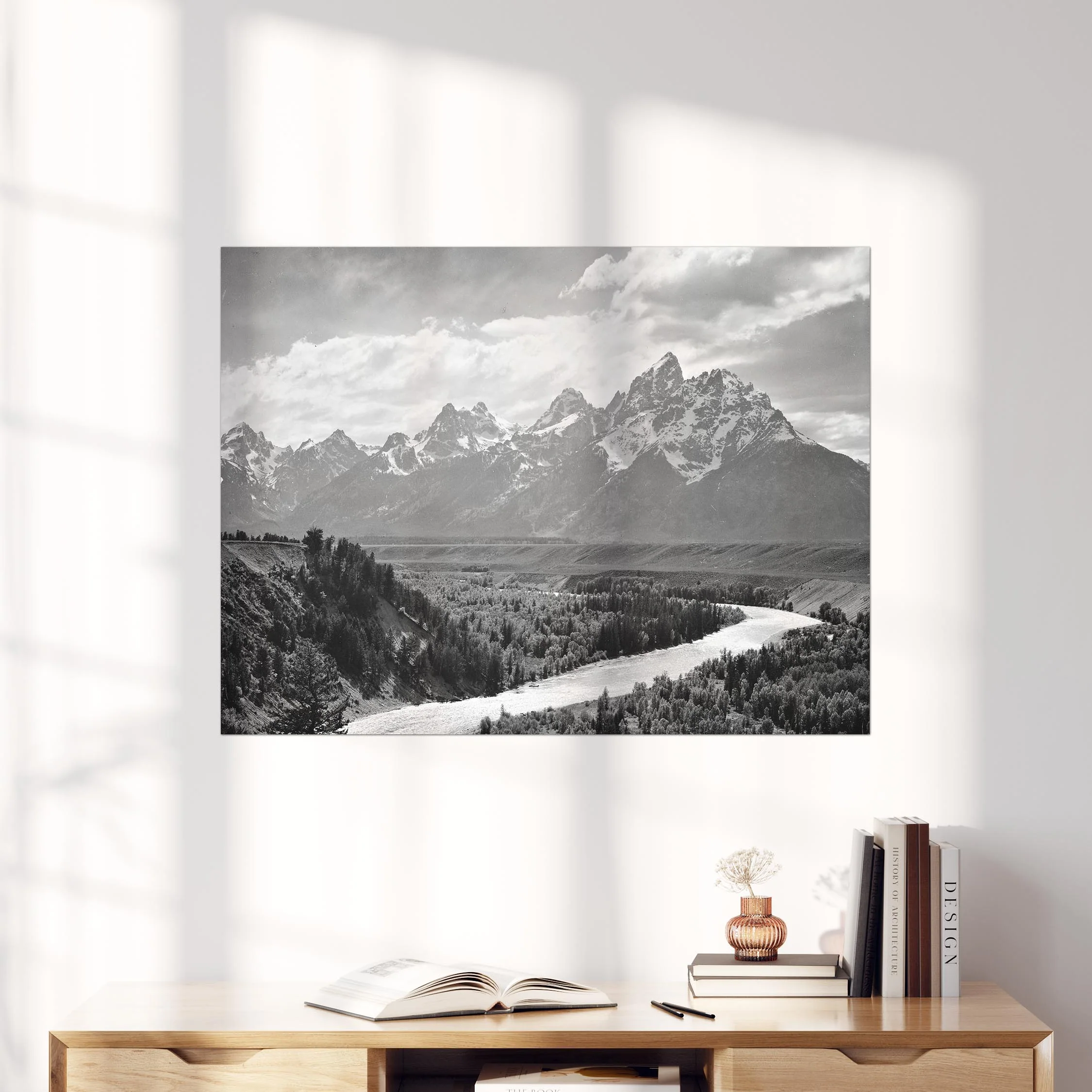 Ansel Adams, The Tetons and the Snake River, Grand Teton National Park - Image 4