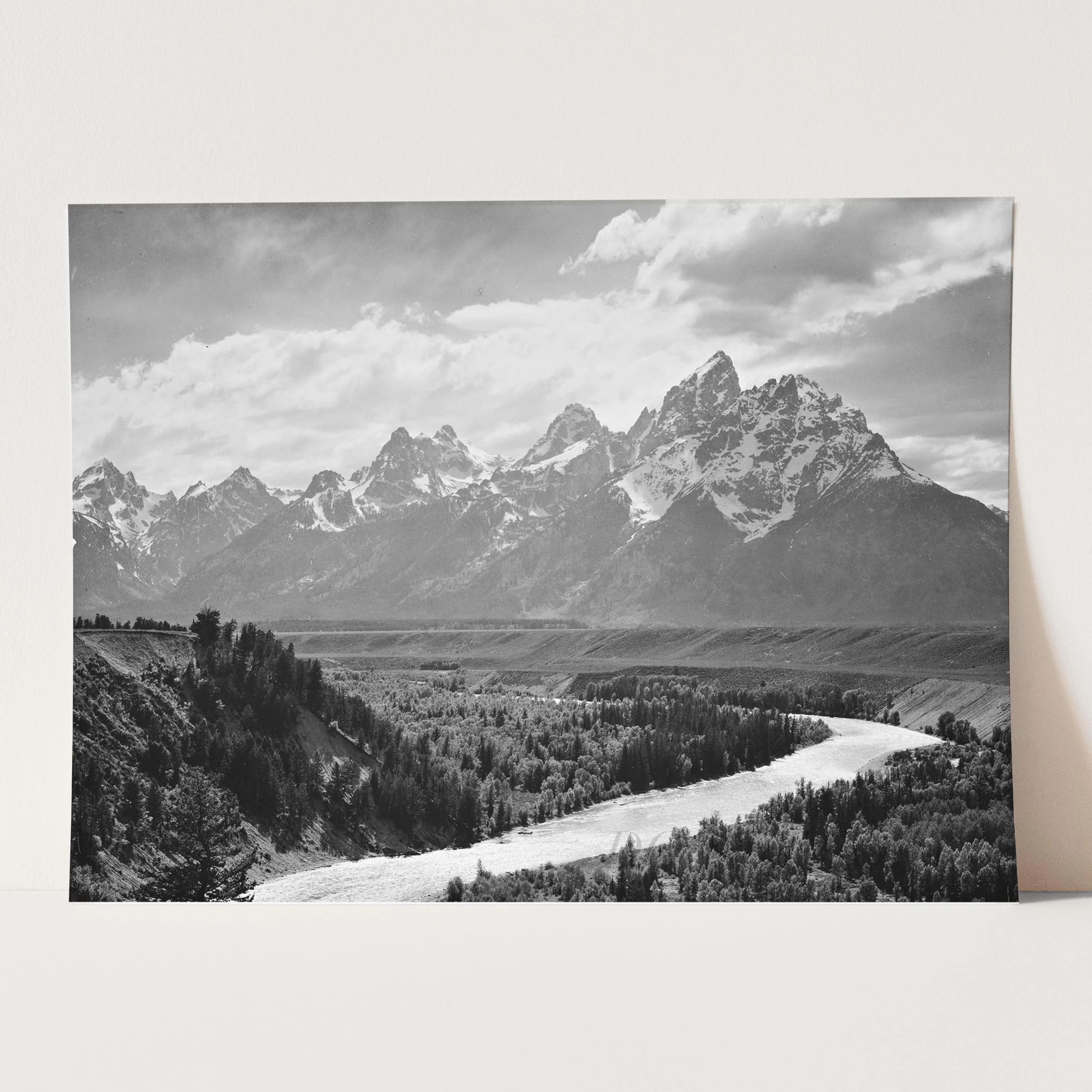 Ansel Adams, The Tetons and the Snake River, Grand Teton National Park - Image 5