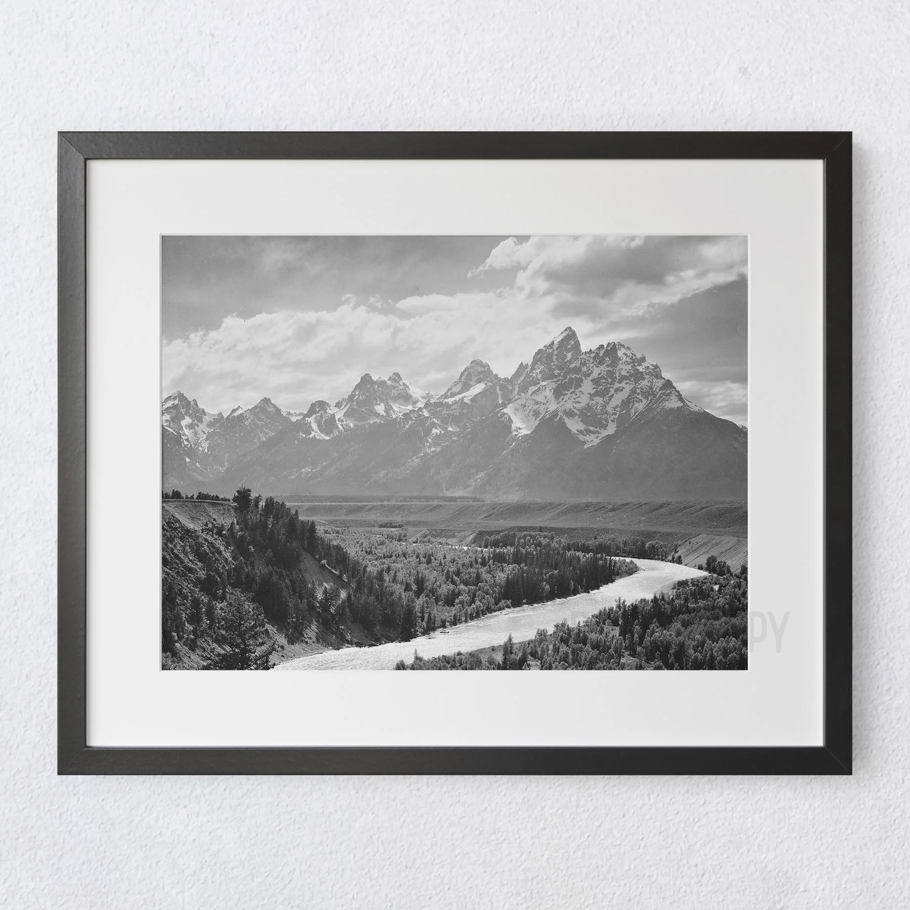 Ansel Adams The Tetons and the Snake River, Grand Teton National Park - Image 5