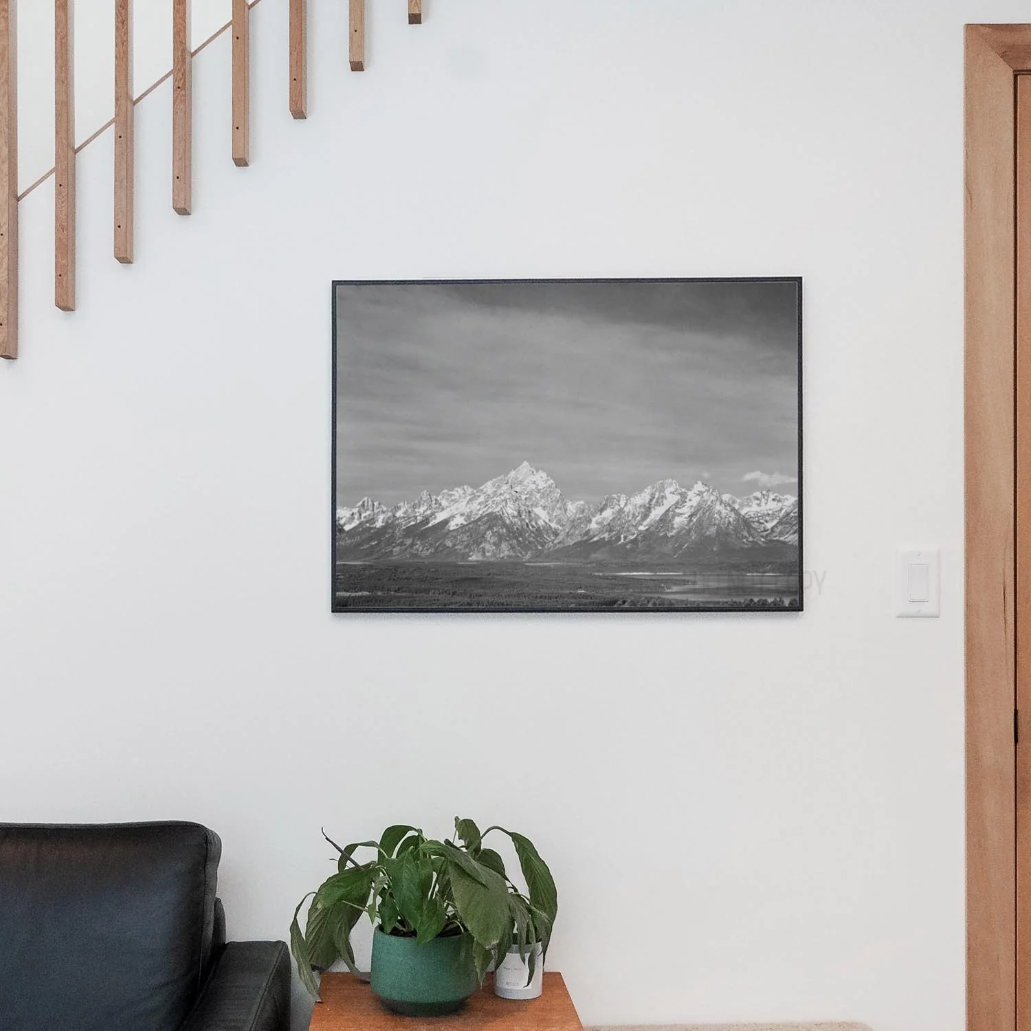 Ansel Adams The Tetons from Signal Mountain - Image 3