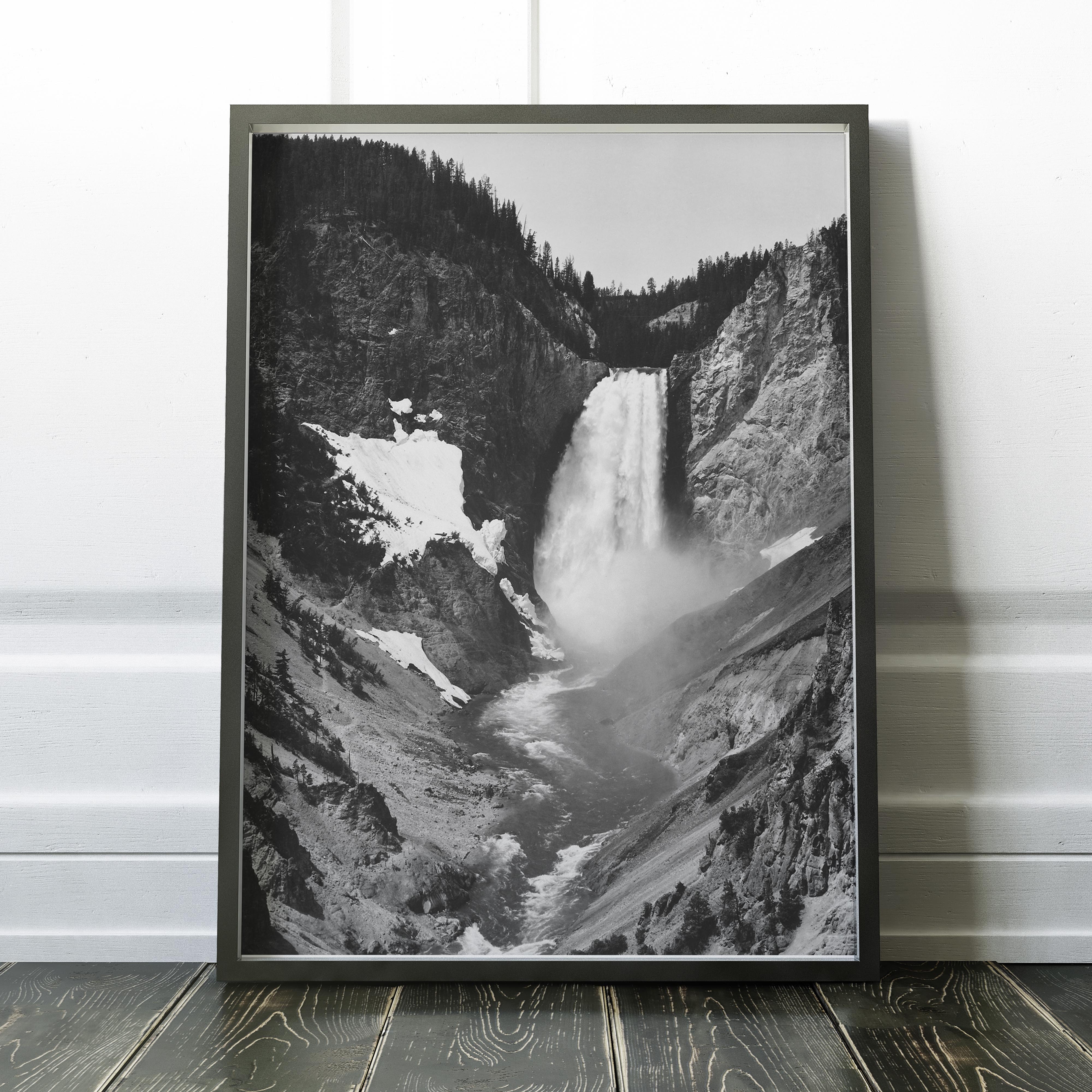 Ansel Adams Yellowstone Falls - Image 2