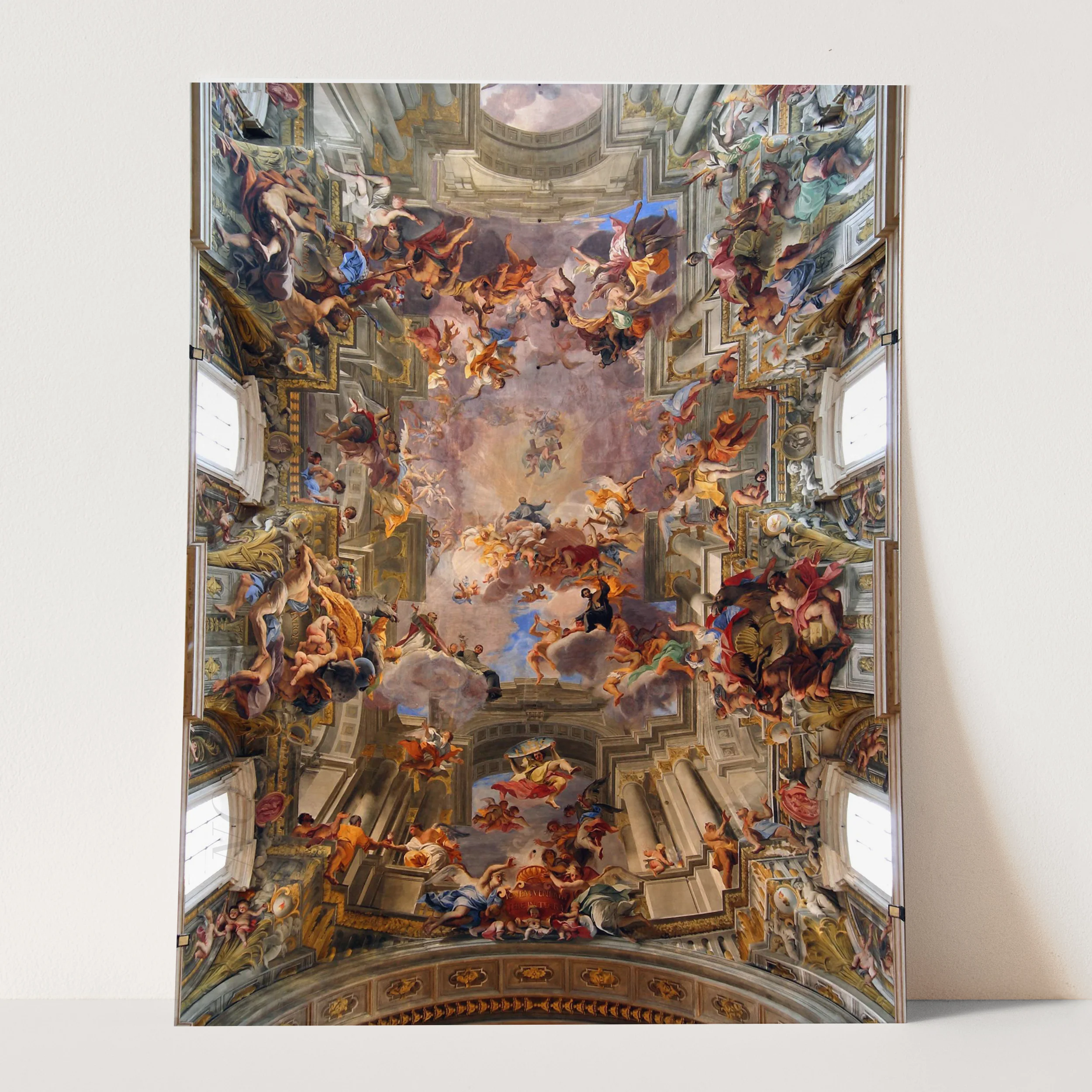 Apotheosis of Santo Ignatius by Andrea Pozzo - Image 3