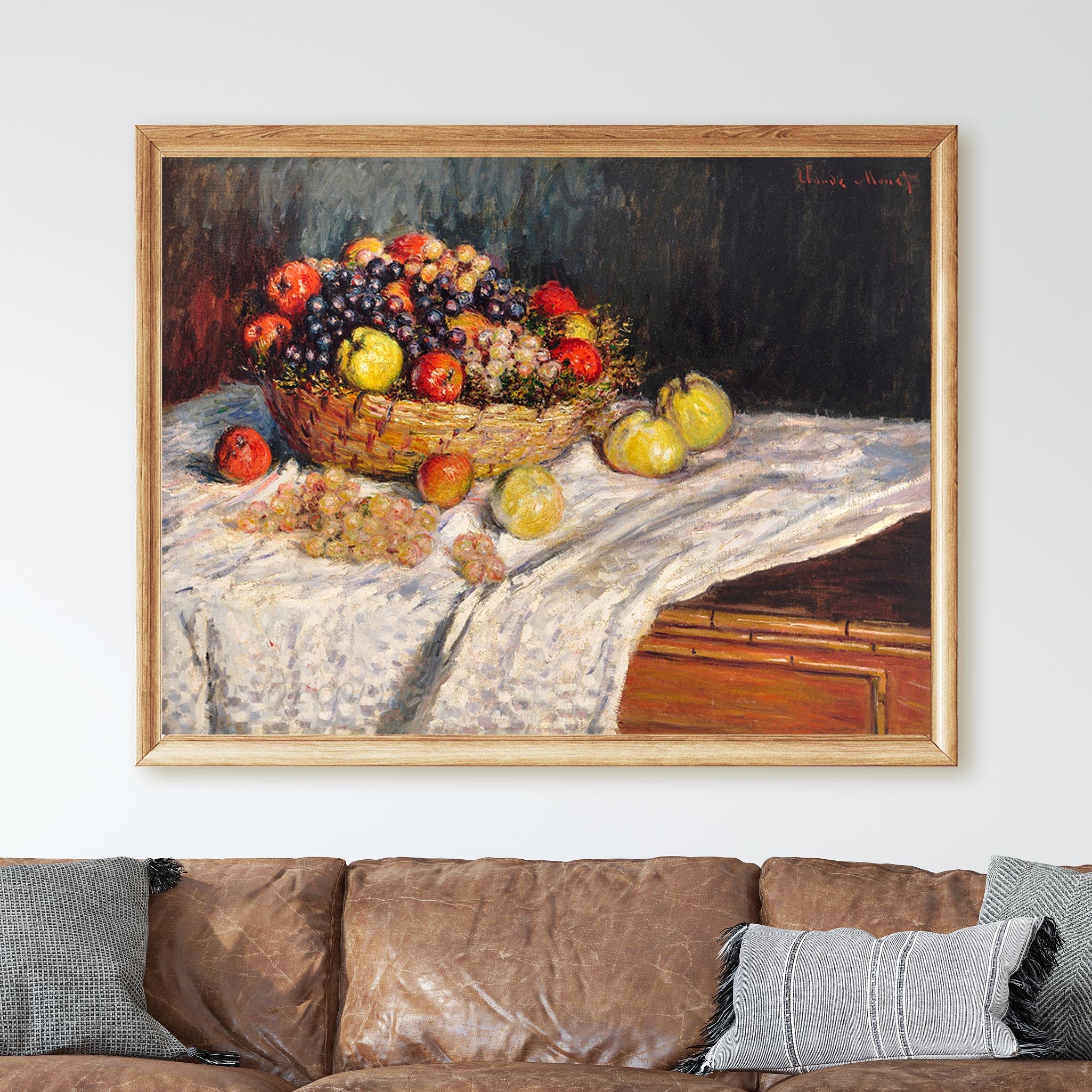 Apples and Grapes (1879–1880) by Claude Monet - Image 2