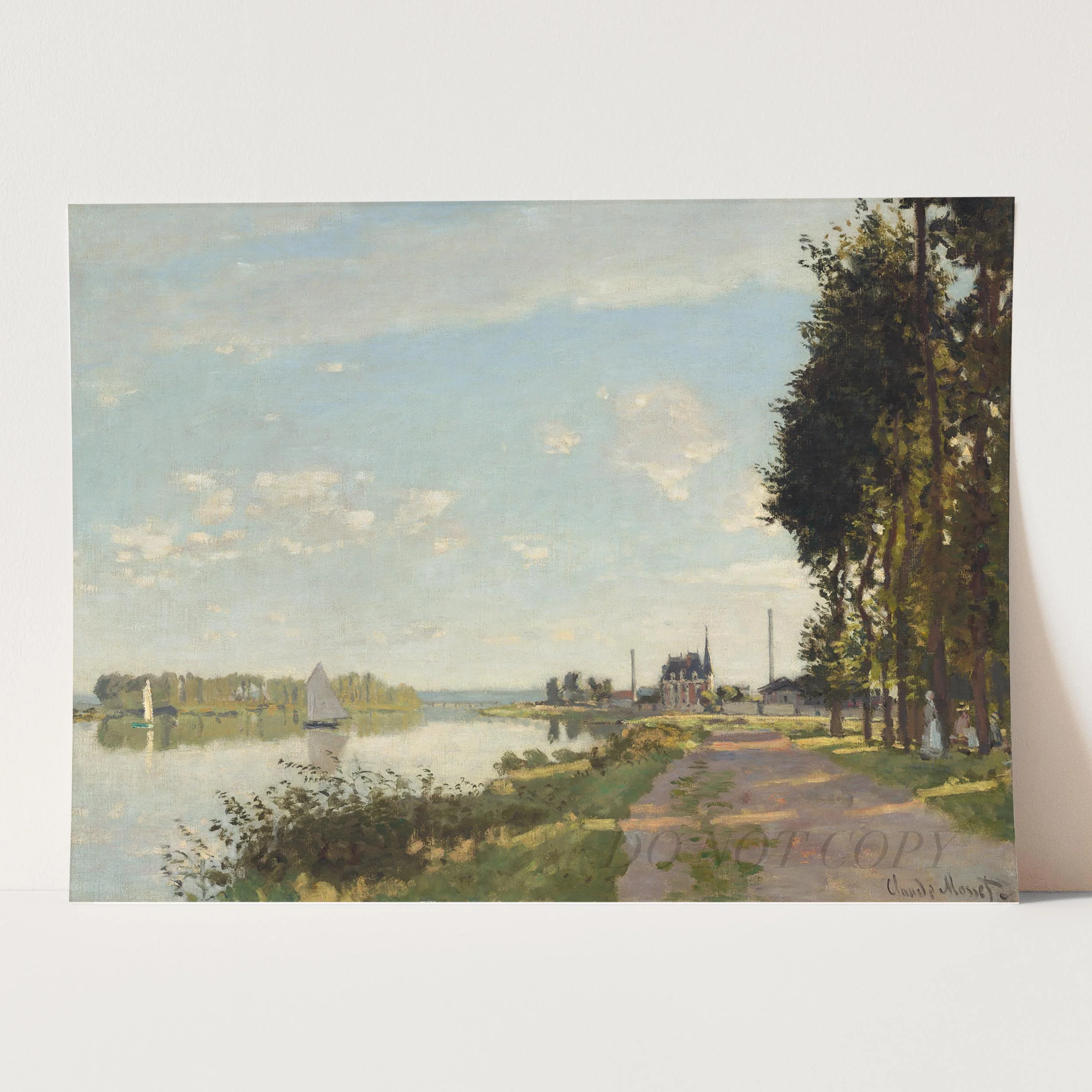 Argenteuil (1872) by Claude Monet - Image 4