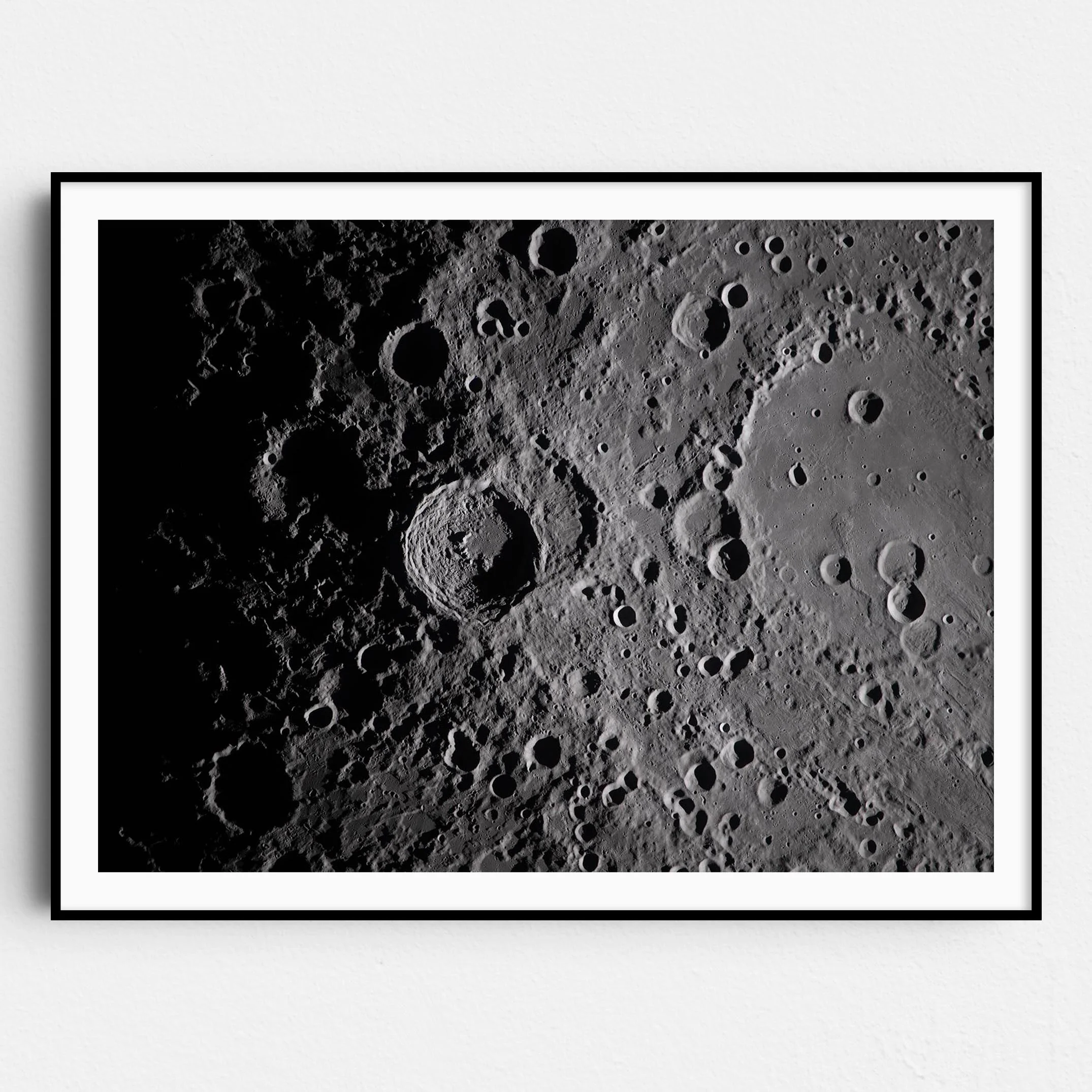 Artemis II - Shadows Across Vavilov Moon Crater (NASA Artemis 2 Mission)