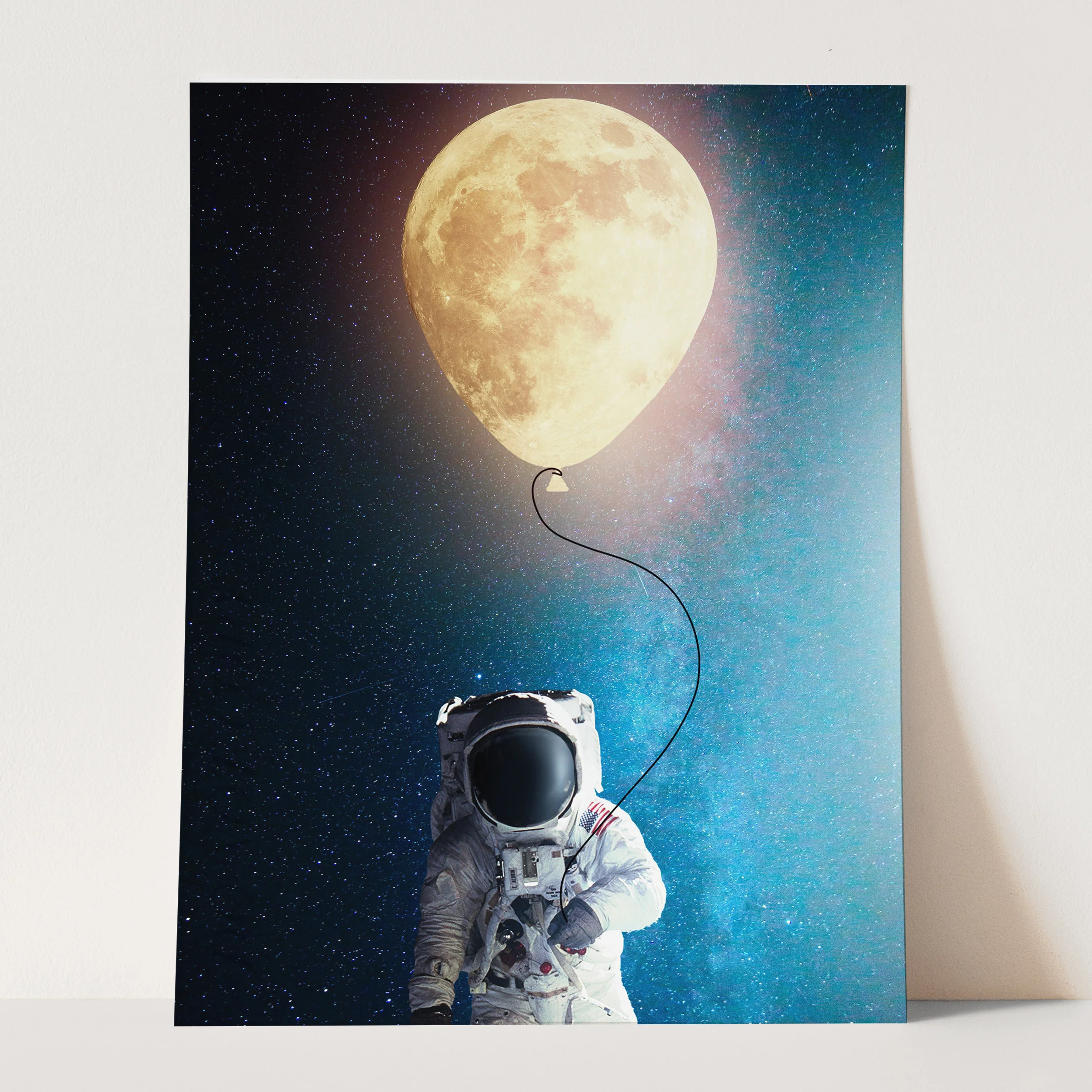 Astronaut With Moon Balloon - Image 3