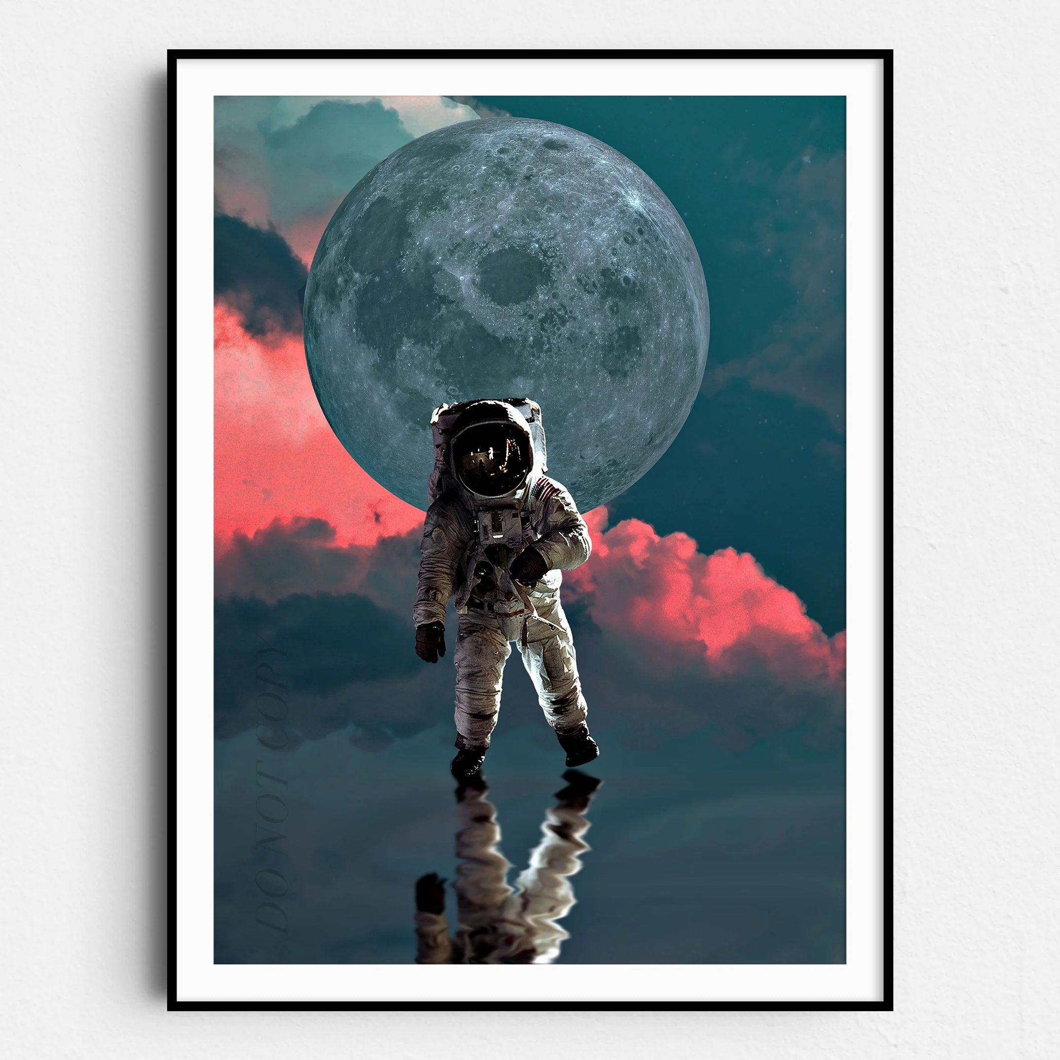 Astronauts Fly On The Moon