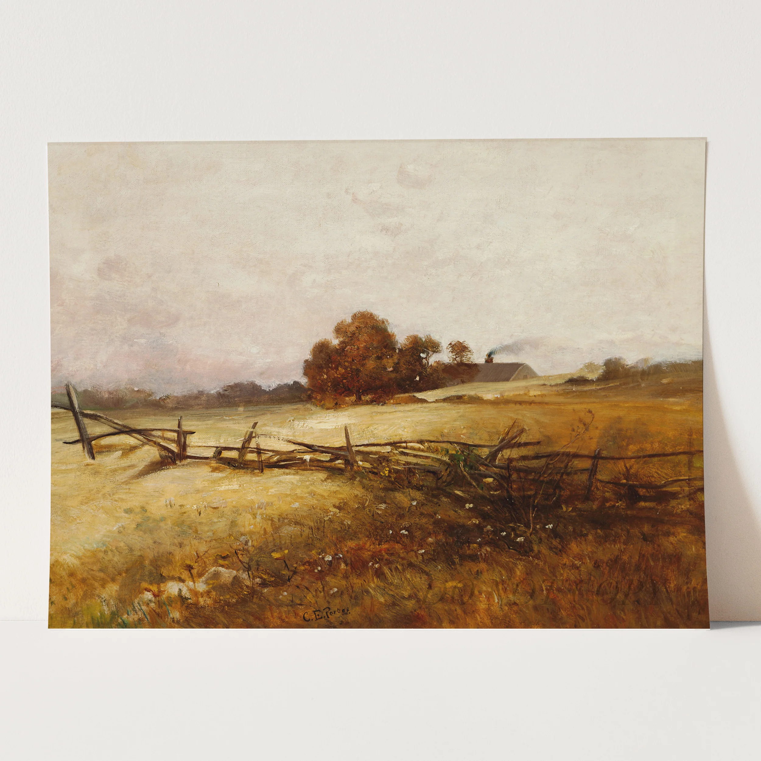 Autumn Landscape by Charles Ethan Porter - Image 3