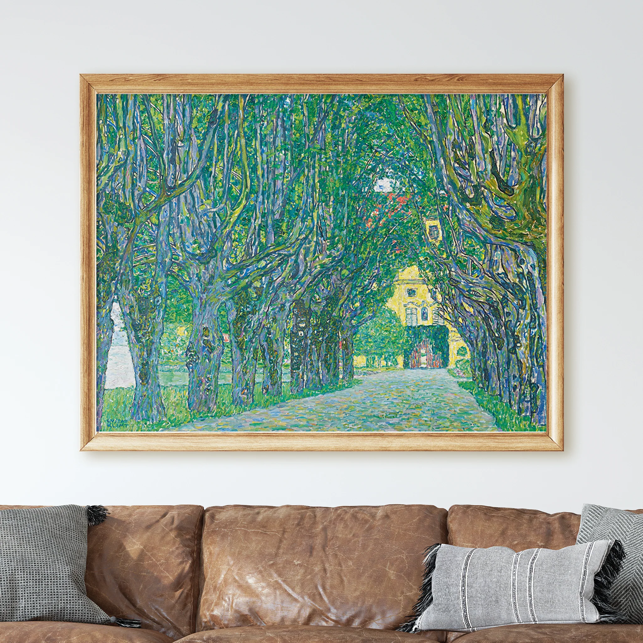 Avenue in the Park by Gustav Klimt - Image 2