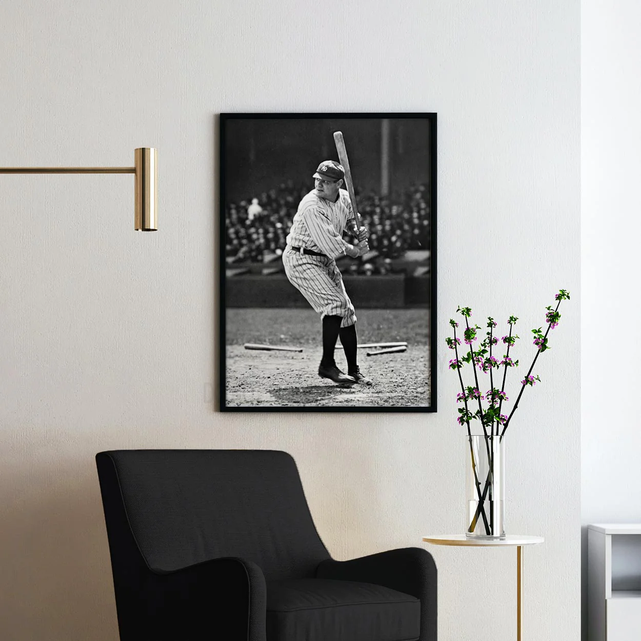 Babe Ruth 1920s MLB New York Yankees Baseball - Image 2
