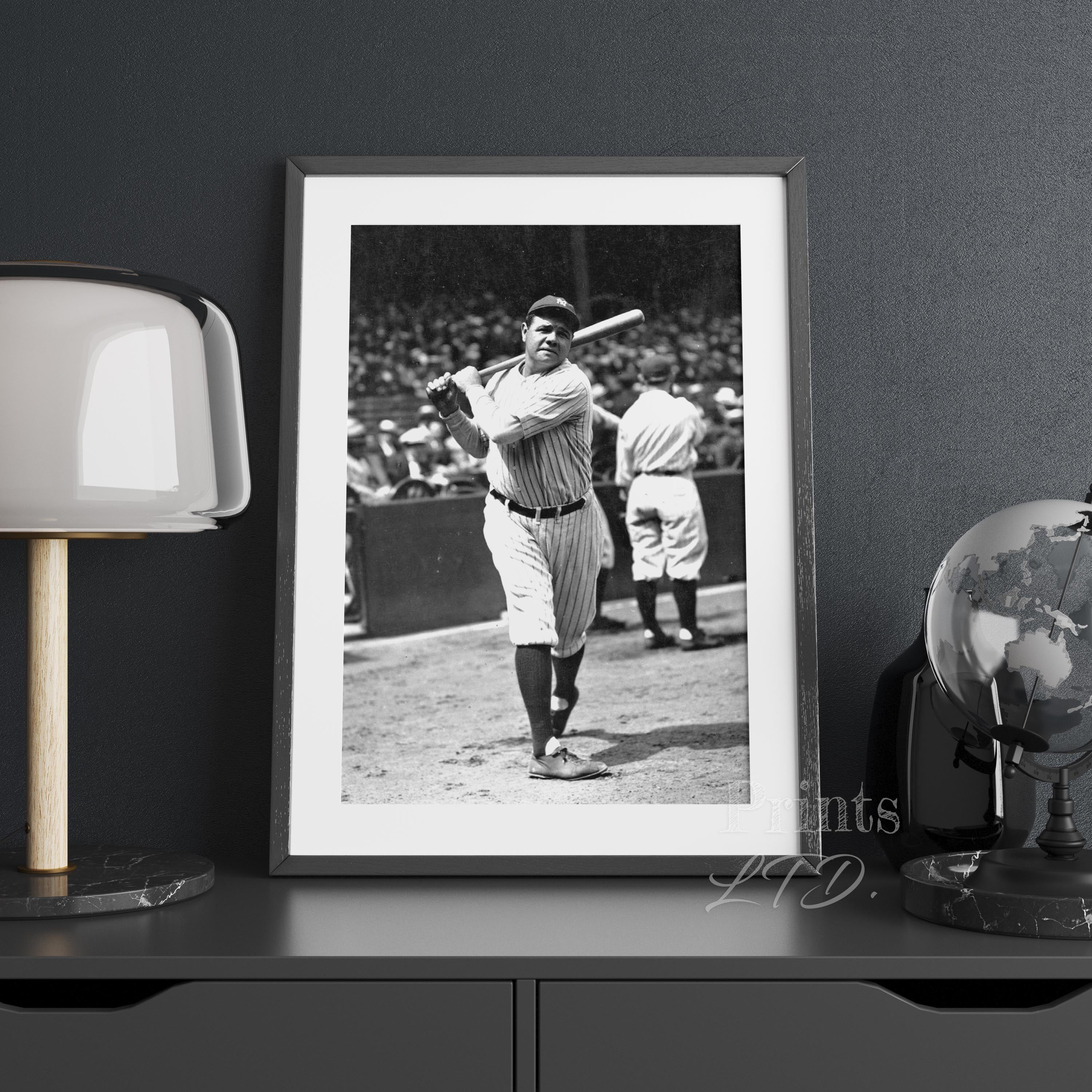 Babe Ruth At Bat - Image 2
