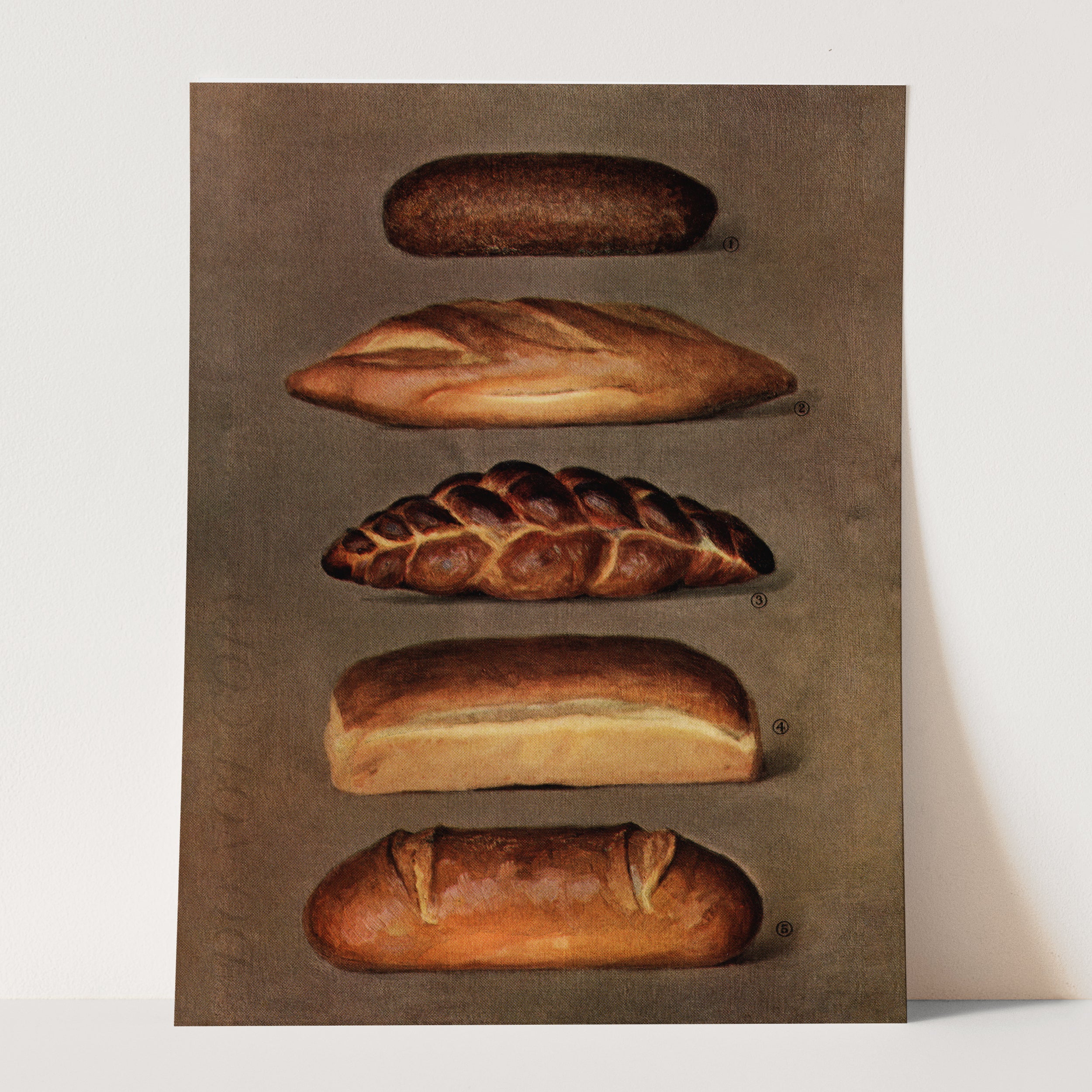 Baked Bread Loaves - The Grocer's Encyclopedia, 1911 - Image 3