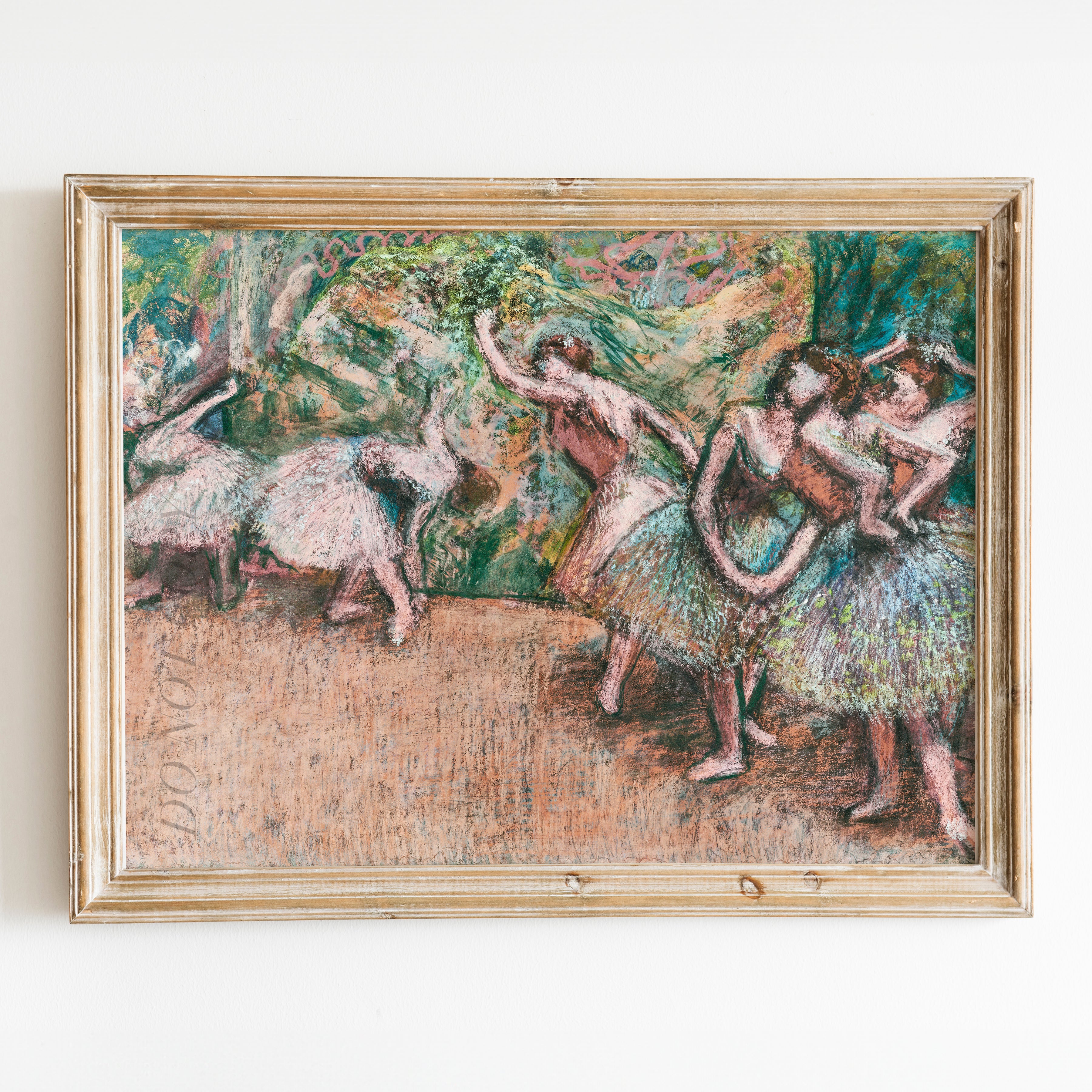 Ballet Scene (1907) by Edgar Degas