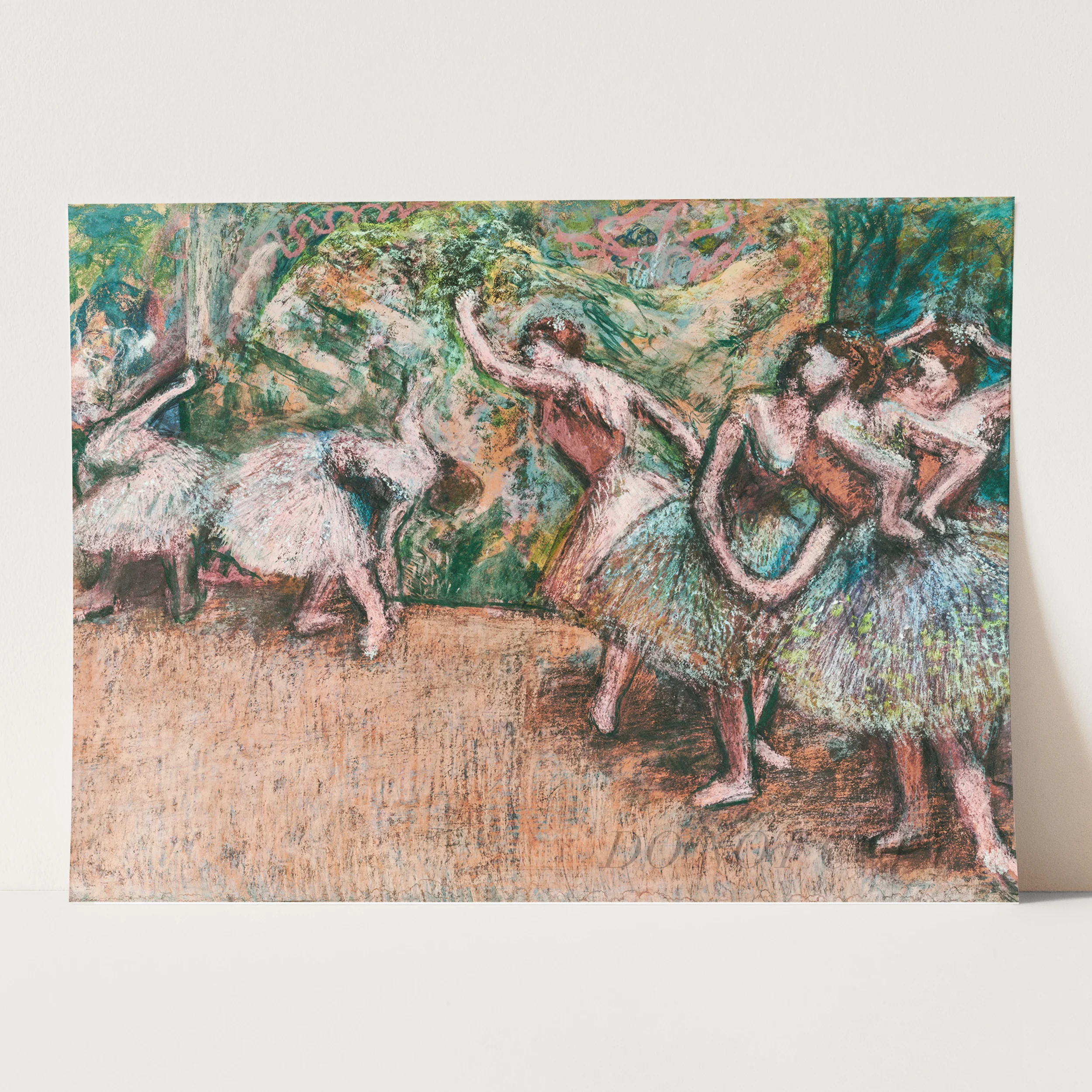 Ballet Scene (1907) by Edgar Degas - Image 3