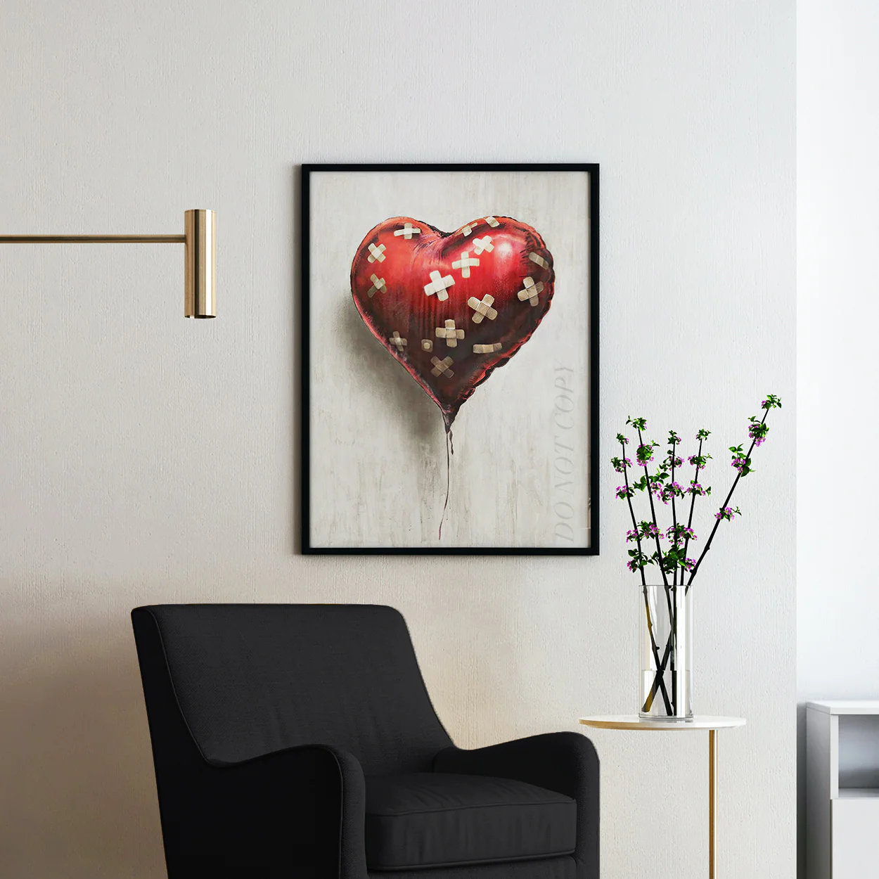 Bandaged Heart Banksy Bandaid - Image 2