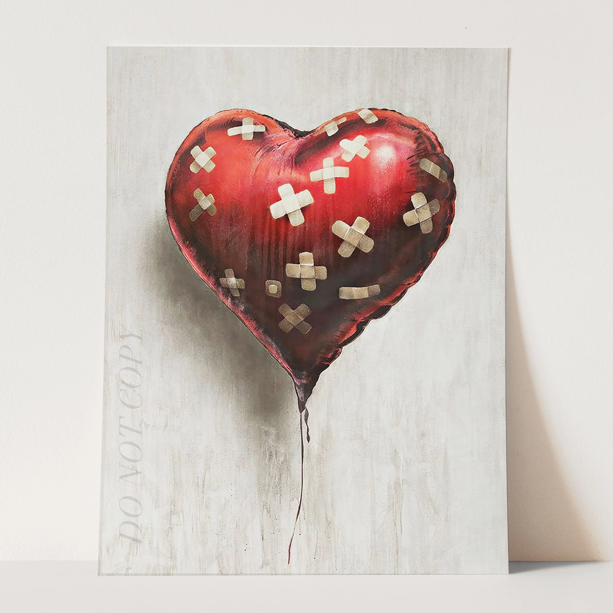 Bandaged Heart Banksy Bandaid - Image 3