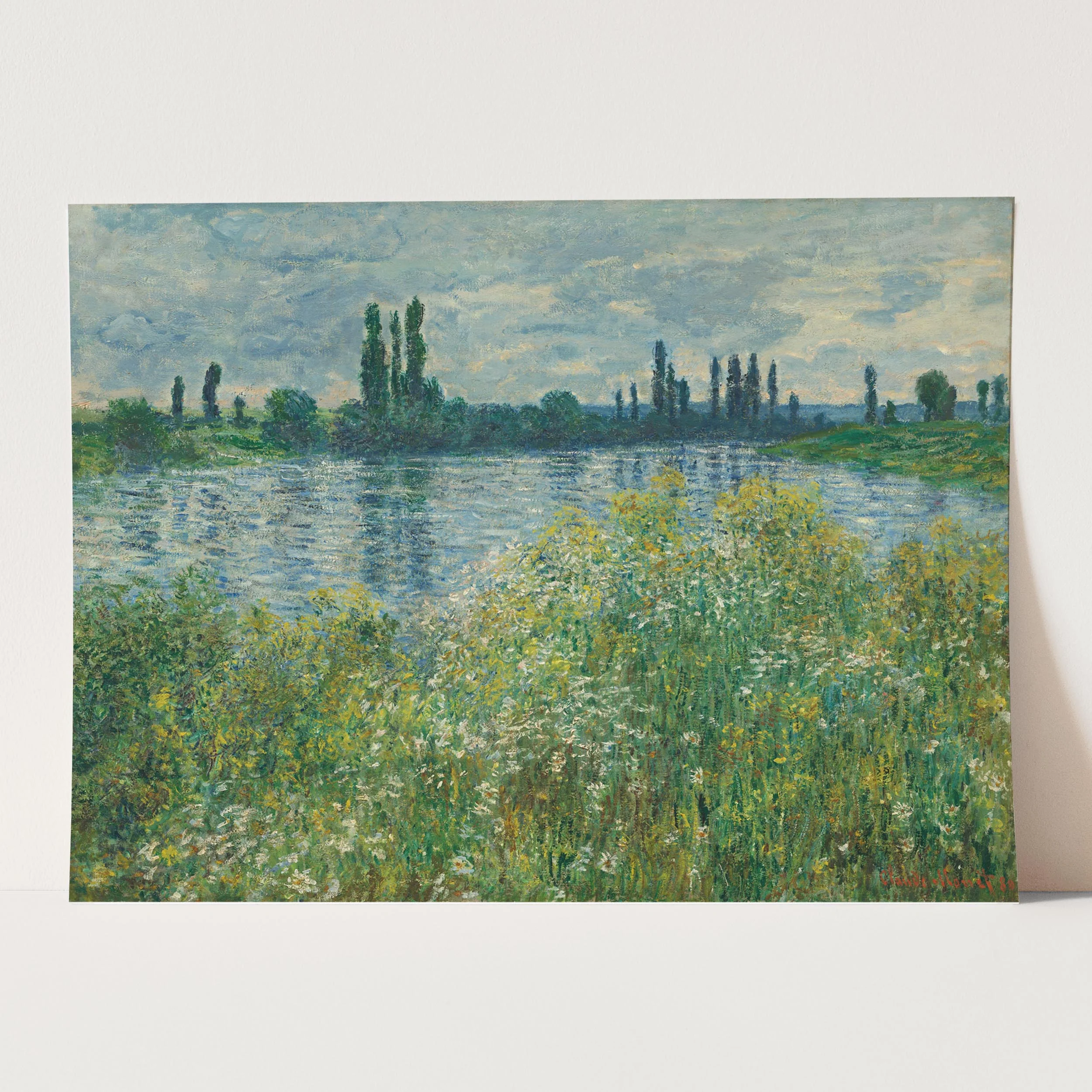 Banks of the Seine by Claude Monet - Image 4