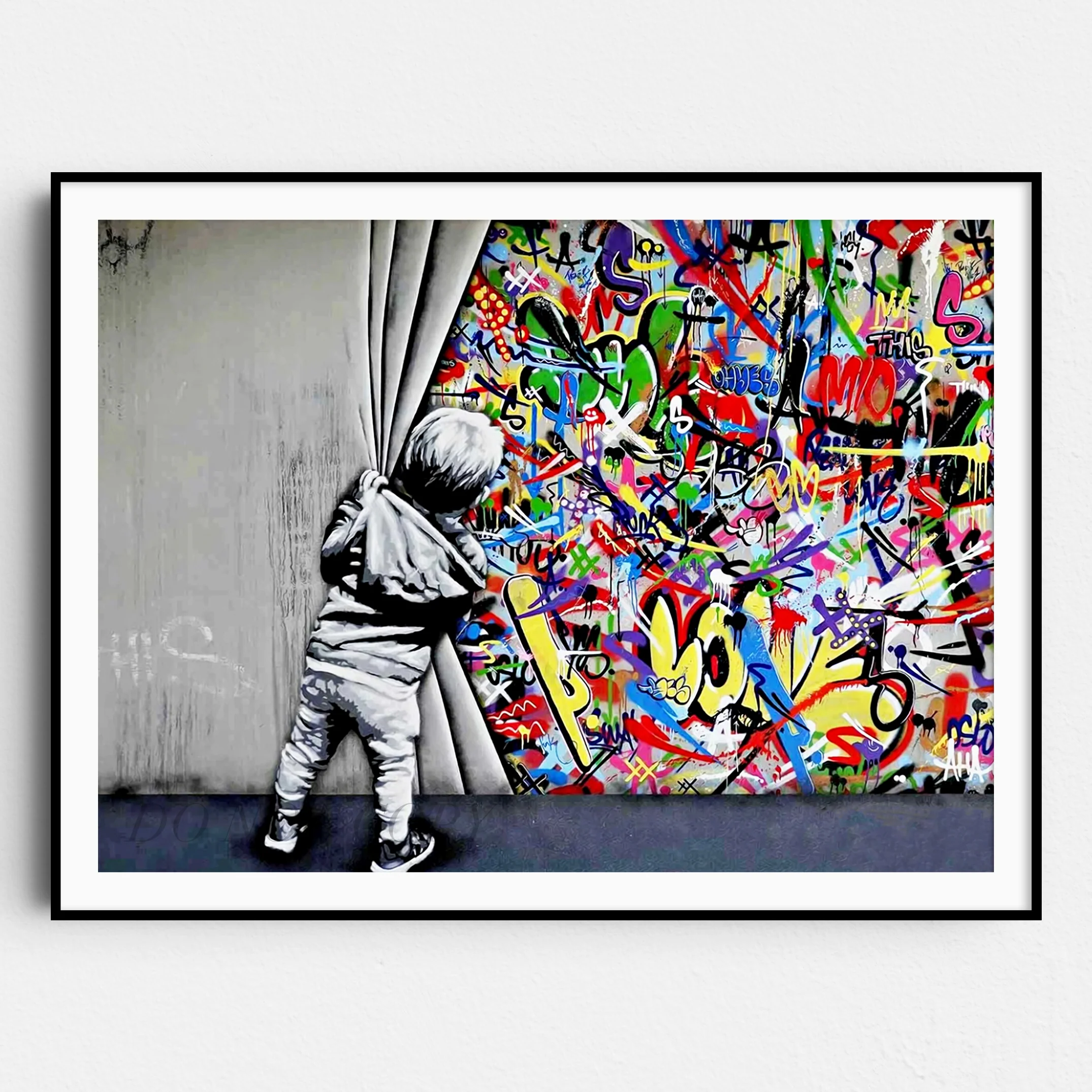 Banksy Behind the Curtain