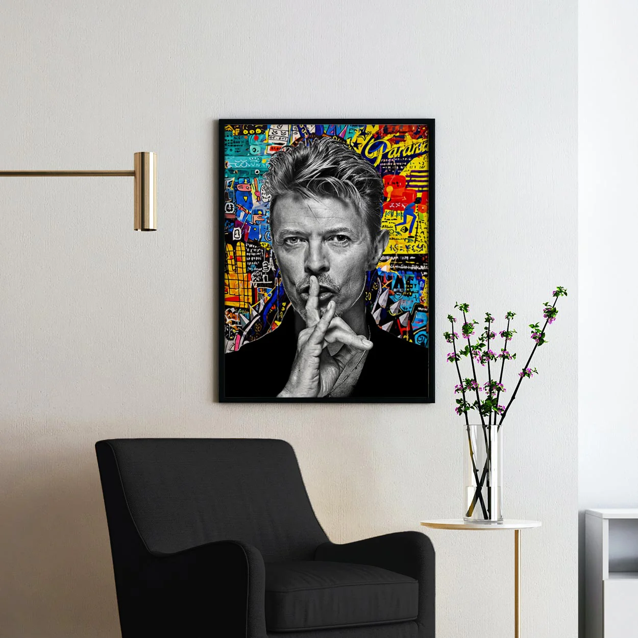 Banksy David Bowie Shush - Image 2