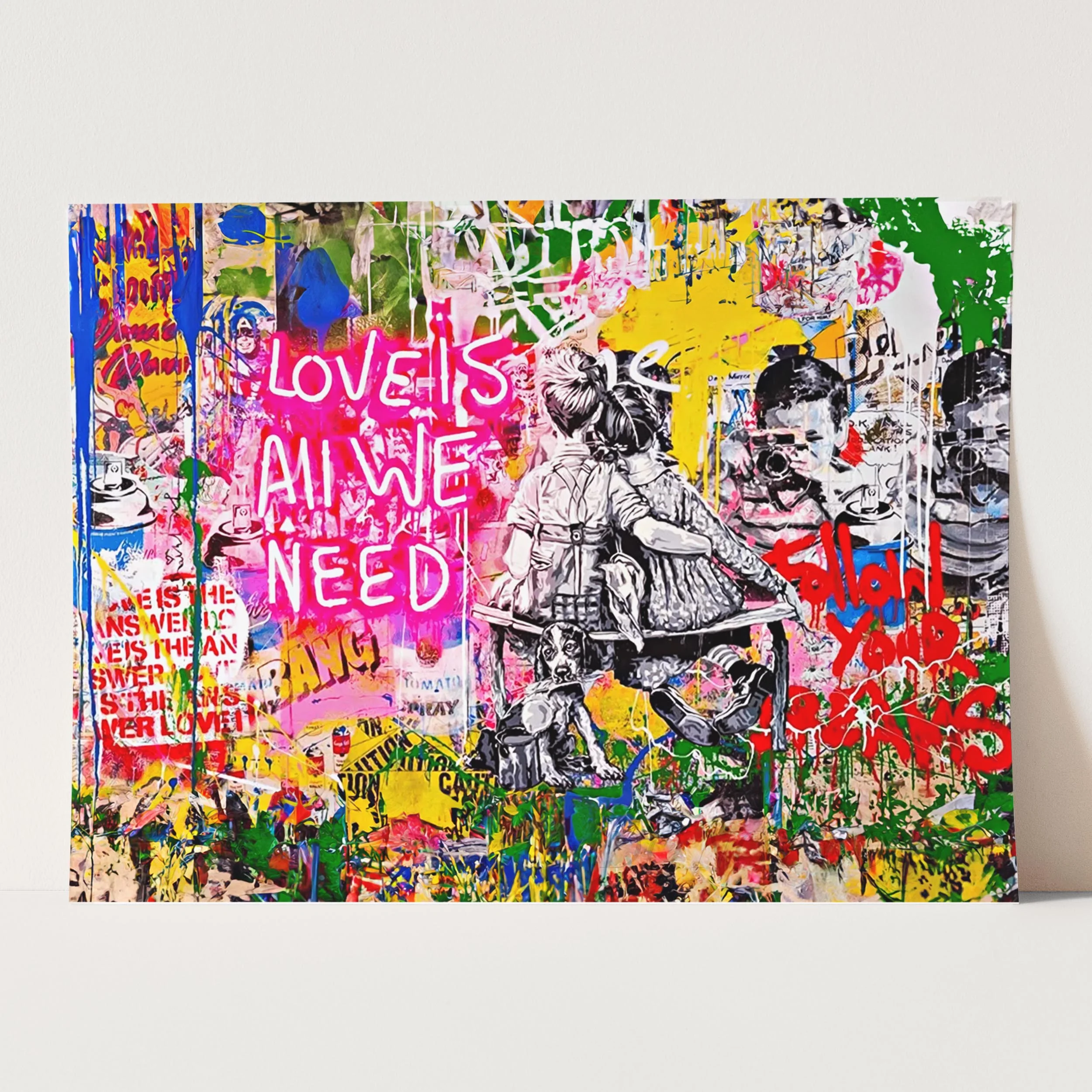 Banksy Love Is All We Need - Image 3
