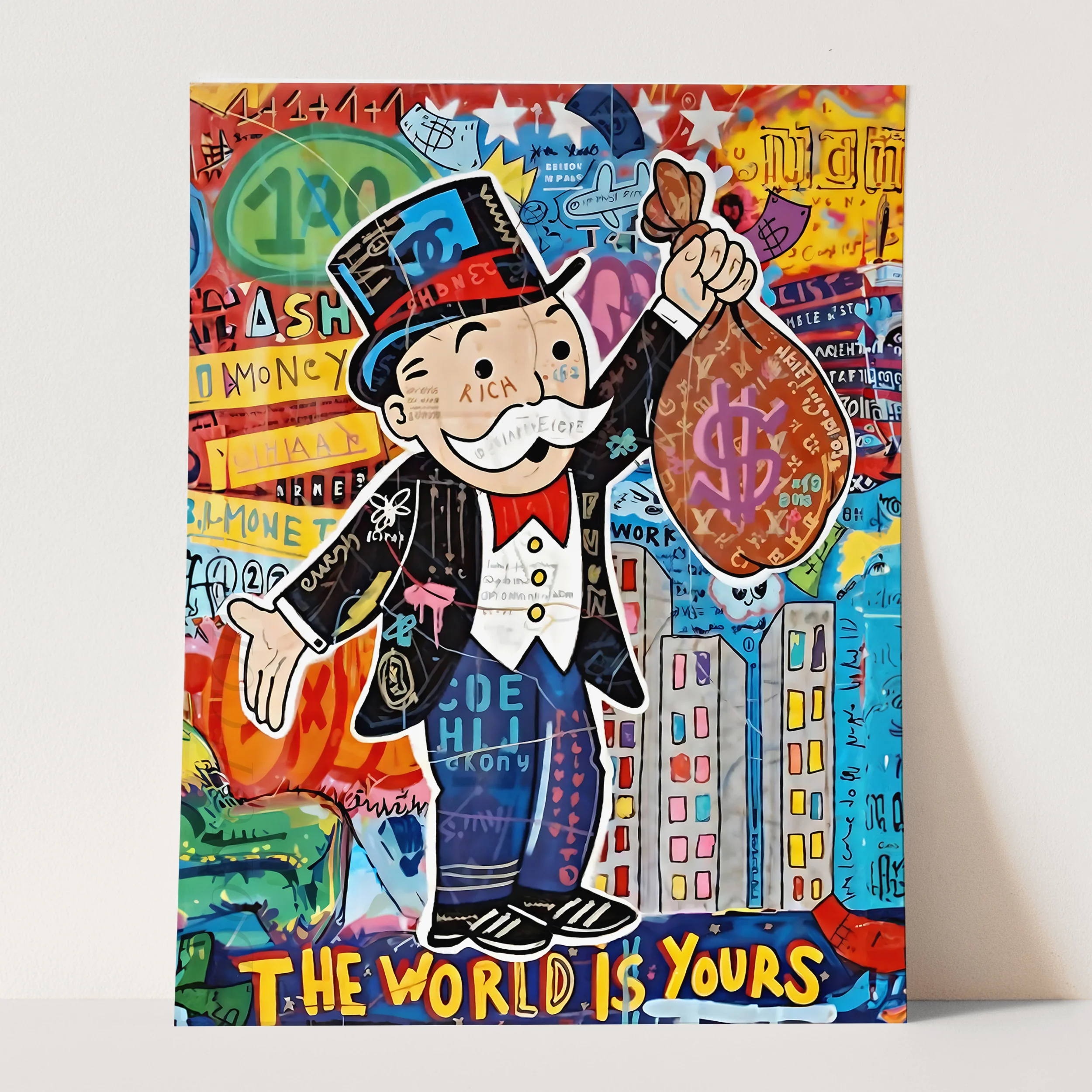 Banksy Monopoly Man - The World Is Yours - Image 3
