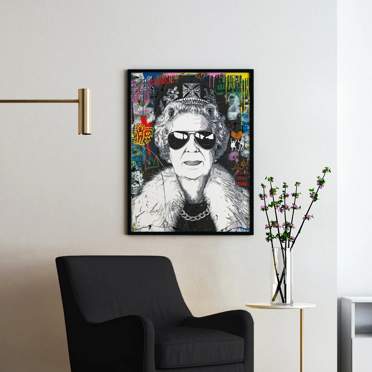 Banksy Queen Elizabeth - Image 2