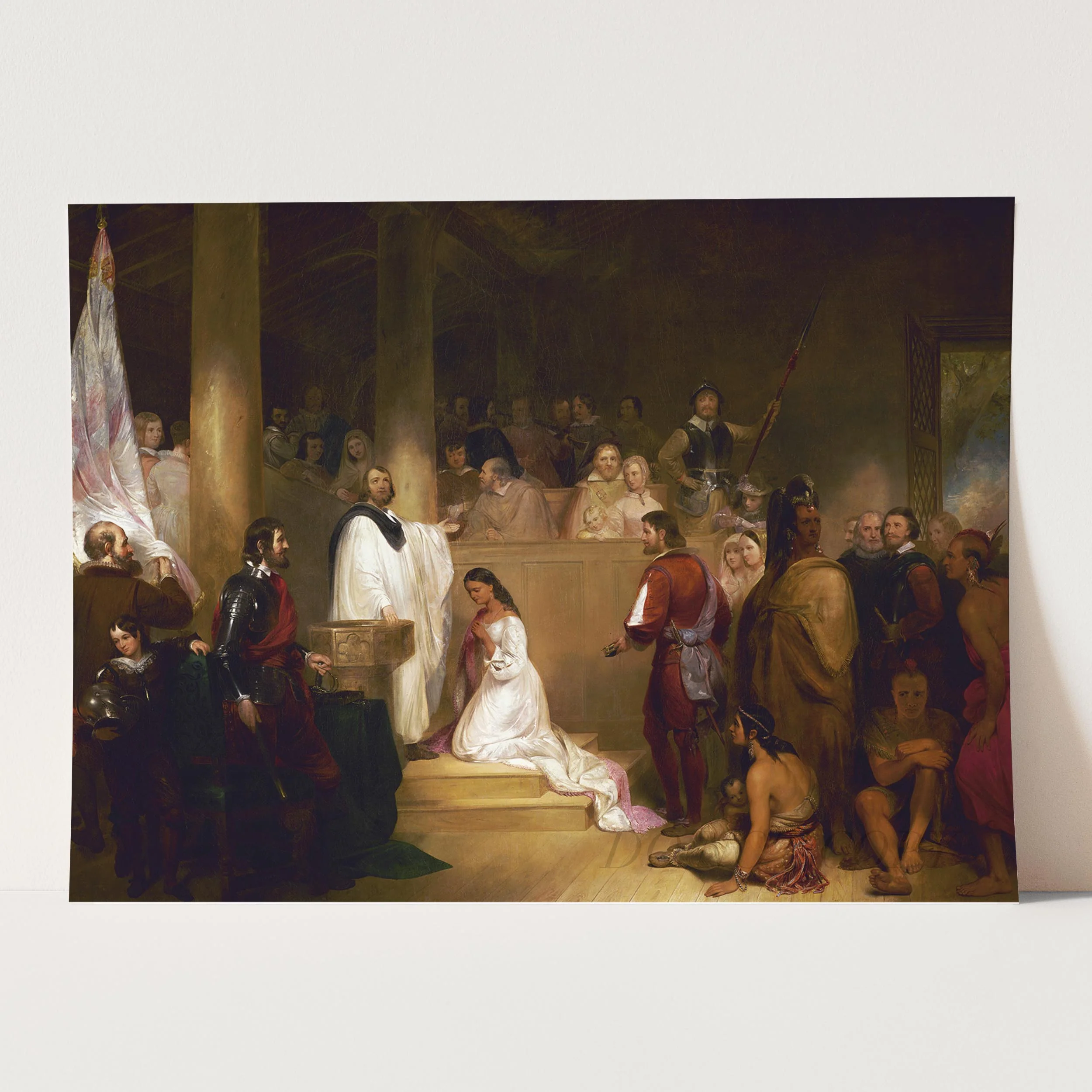 Baptism of Pocahontas - Image 3
