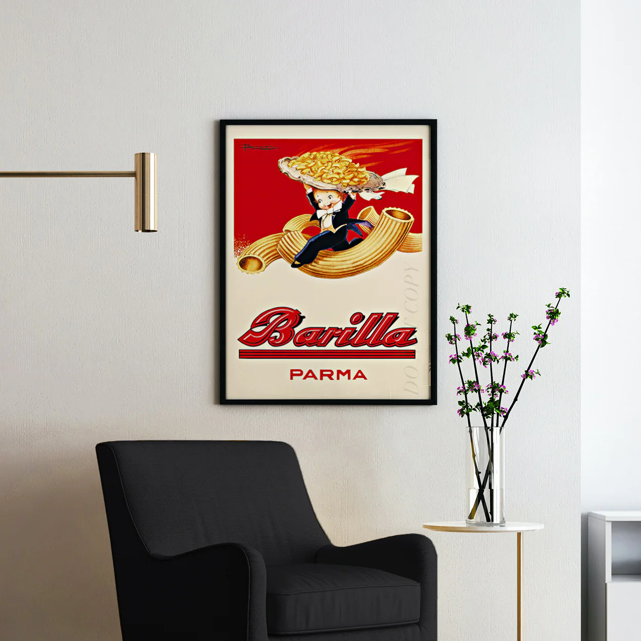 Barilla Parma Food & Drink Vintage Poster - Image 2