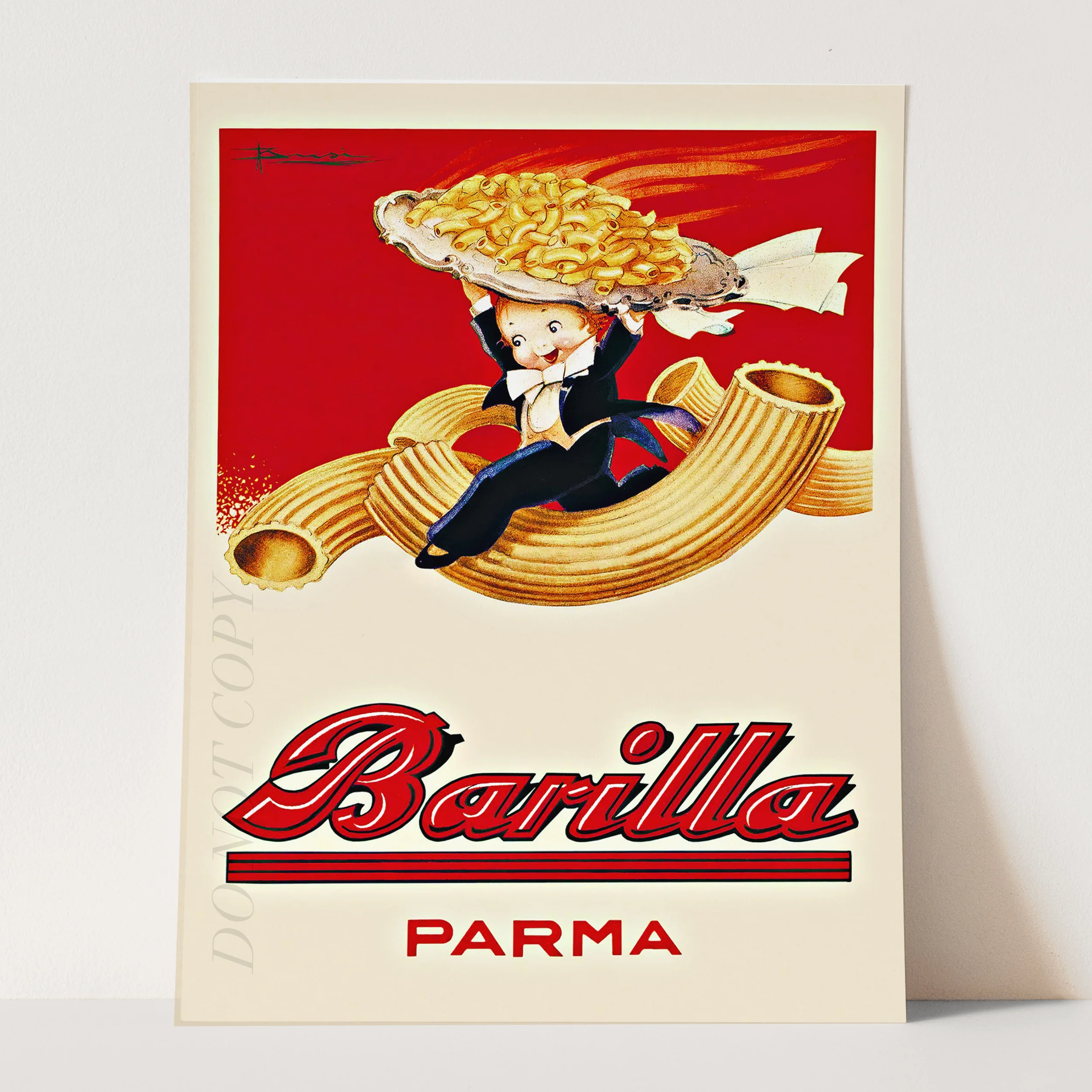 Barilla Parma Food & Drink Vintage Poster - Image 3