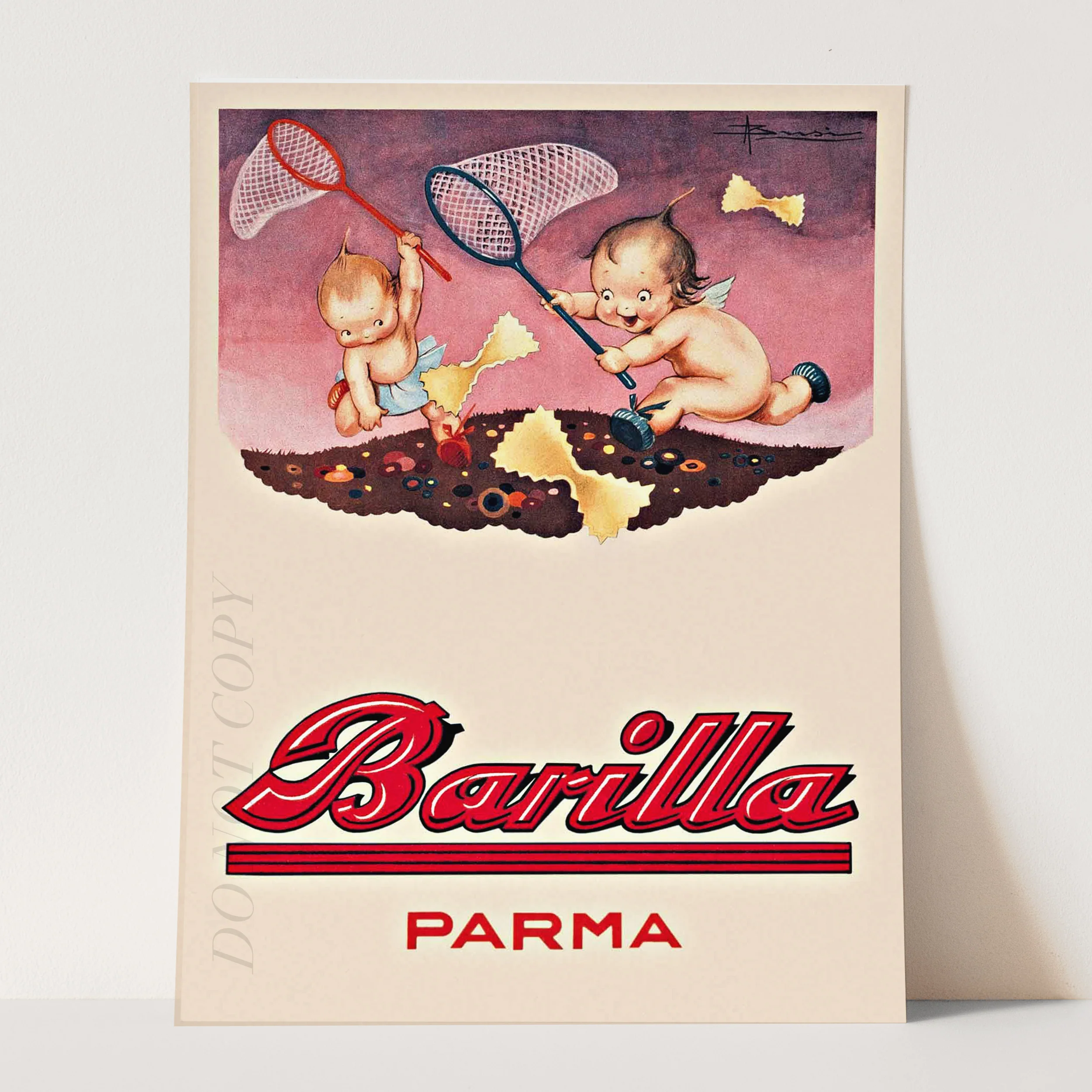 Barilla Parma Food & Drink Vintage Poster - Image 3