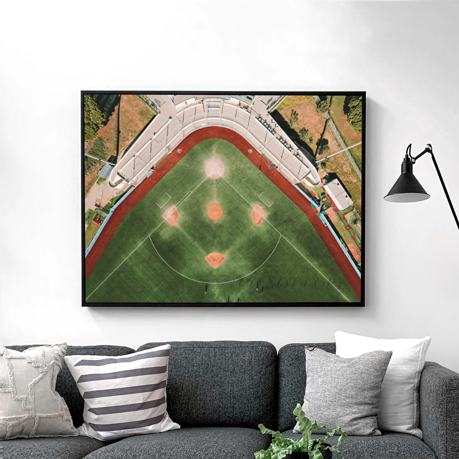 Baseball Diamond From Above - Image 2